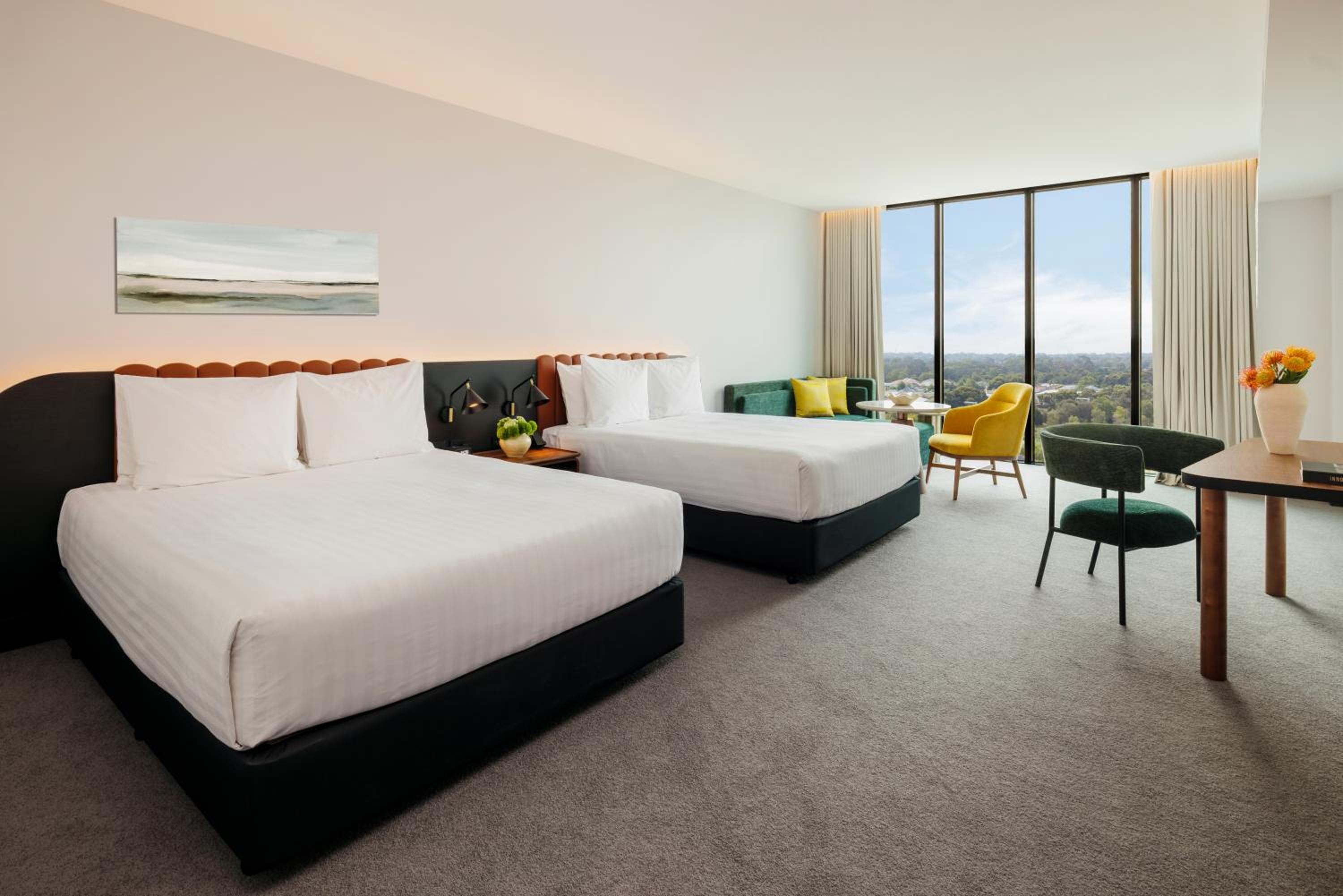 Junior Queen Suite with Two Queen Beds