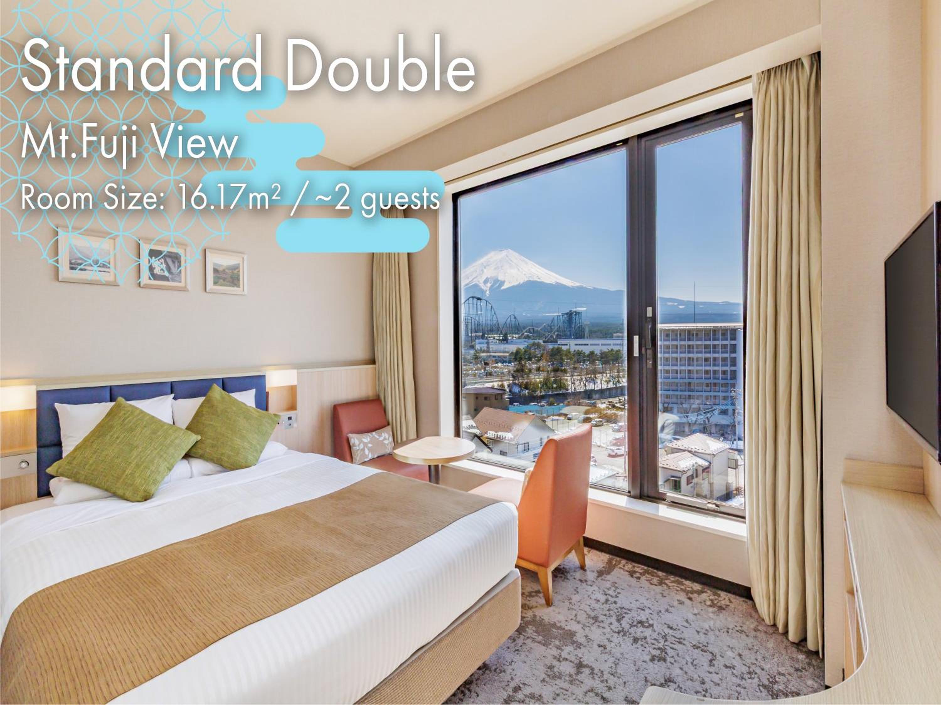 Standard Double Room with Mt. Fuji View - Upper Floor（5F-7F)