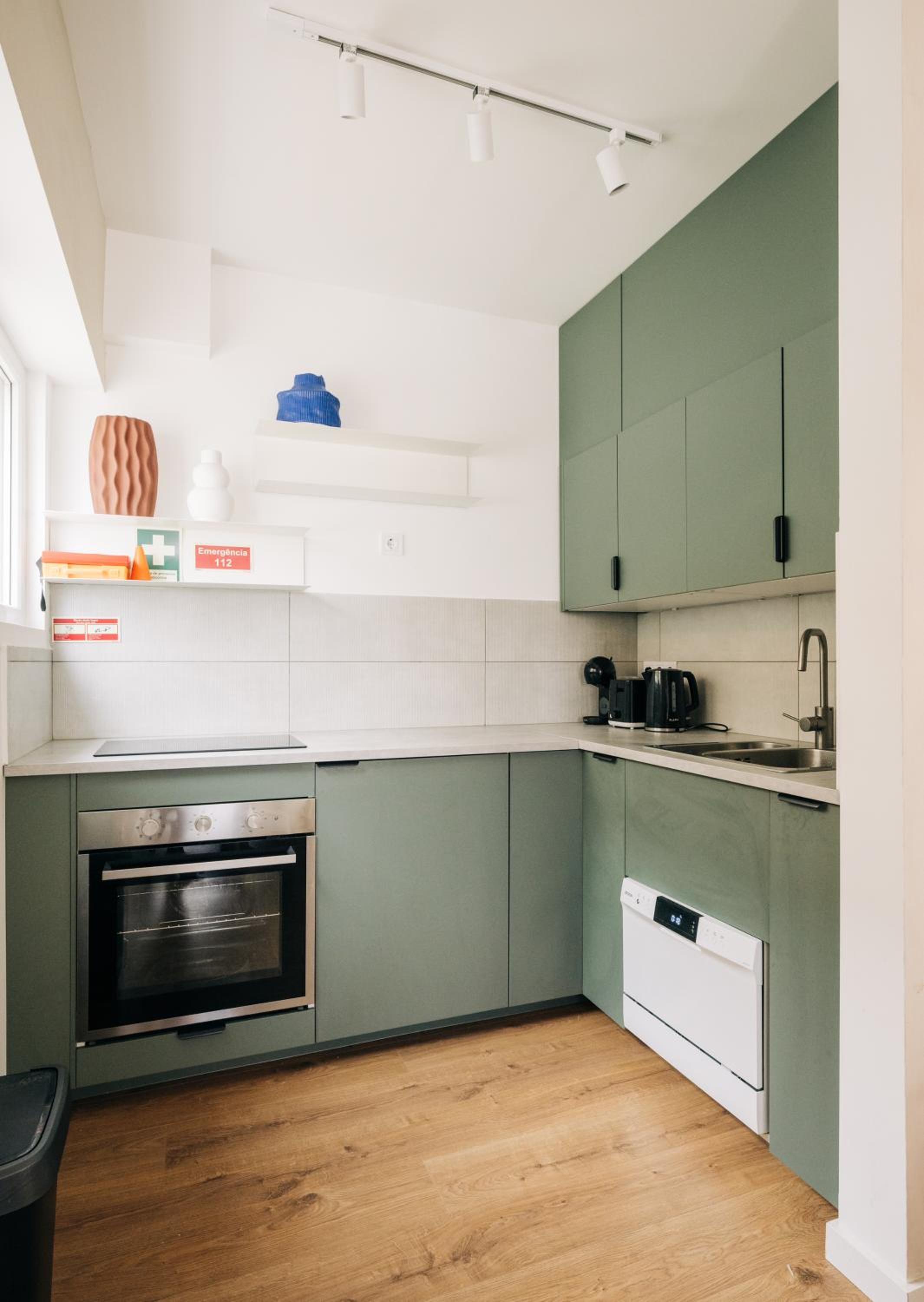 Two-Bedroom Apartment with Balcony