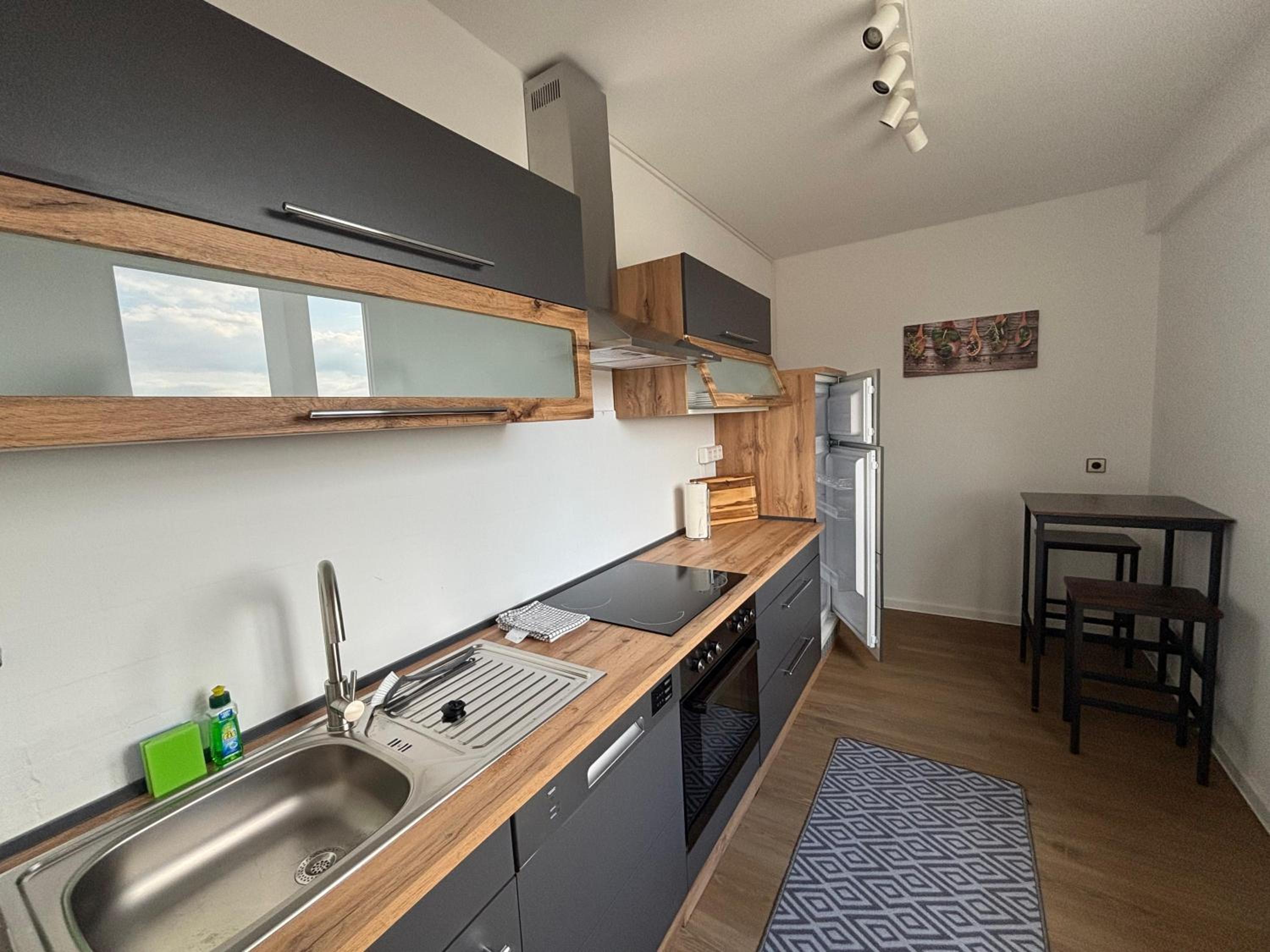 Double Apartment with Sofa Bed, Balcony and Full Kitchen photo 2