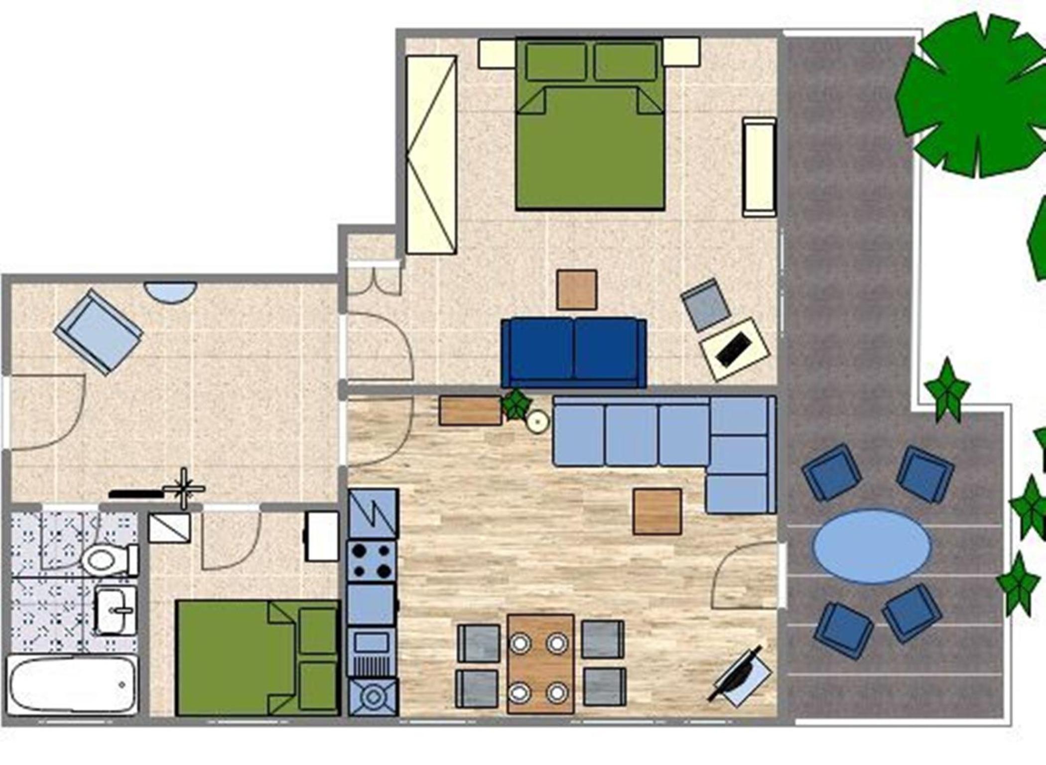 Apartment with Terrace photo 3