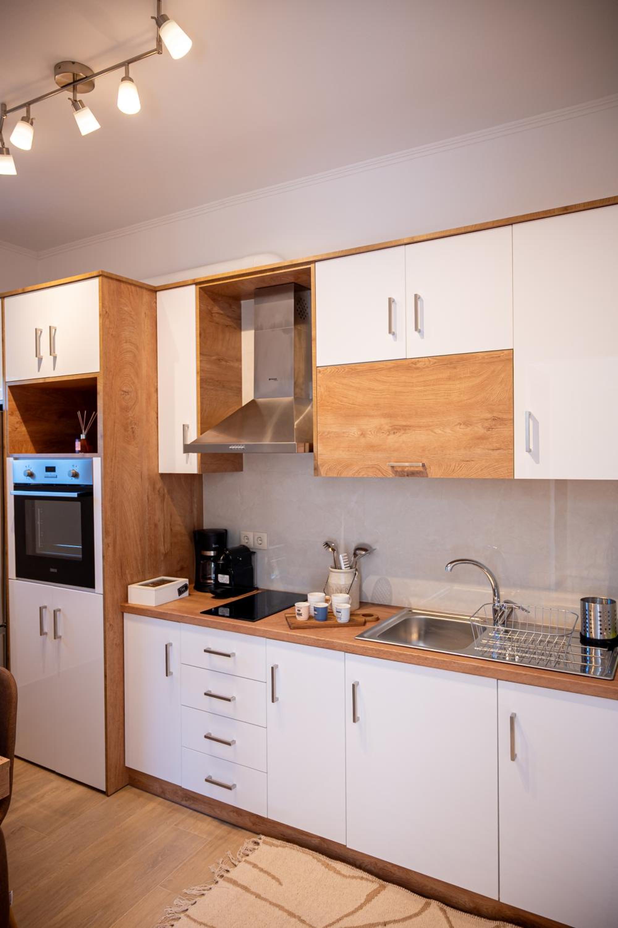 Deluxe One-Bedroom Apartment with Garden View