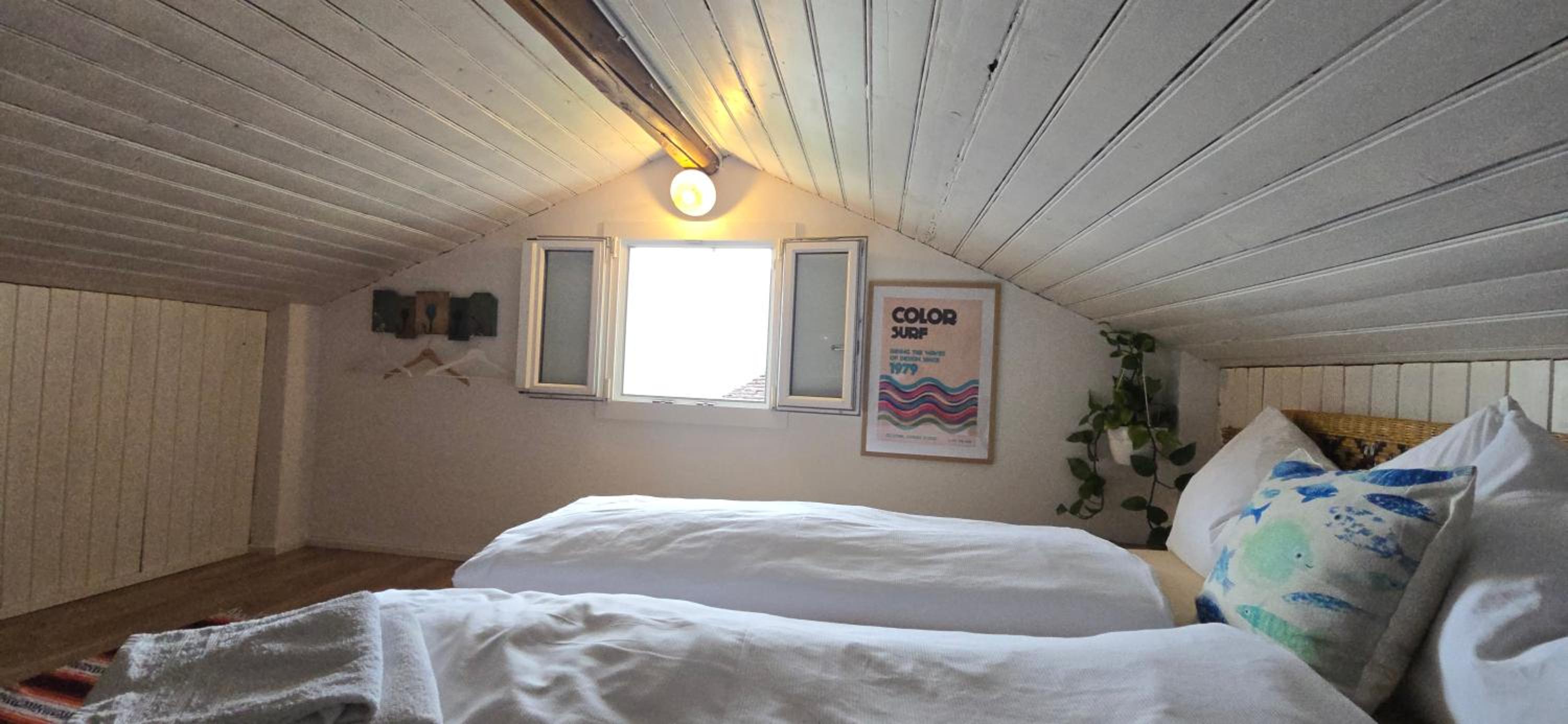 Economy Double Room with Low Ceiling