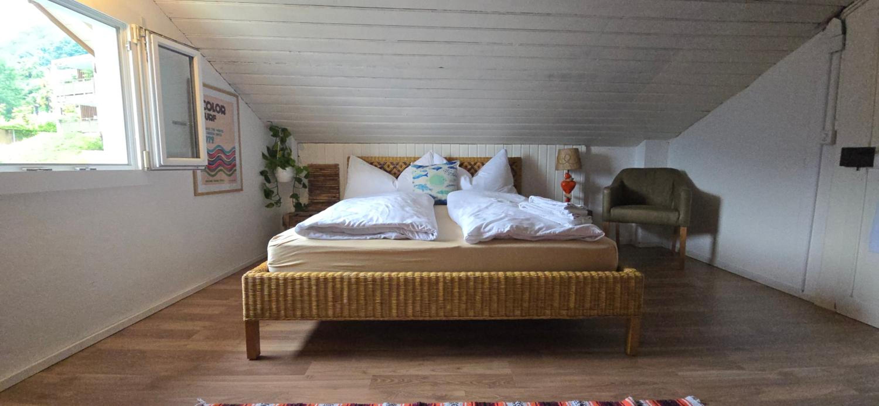 Economy Double Room with Low Ceiling