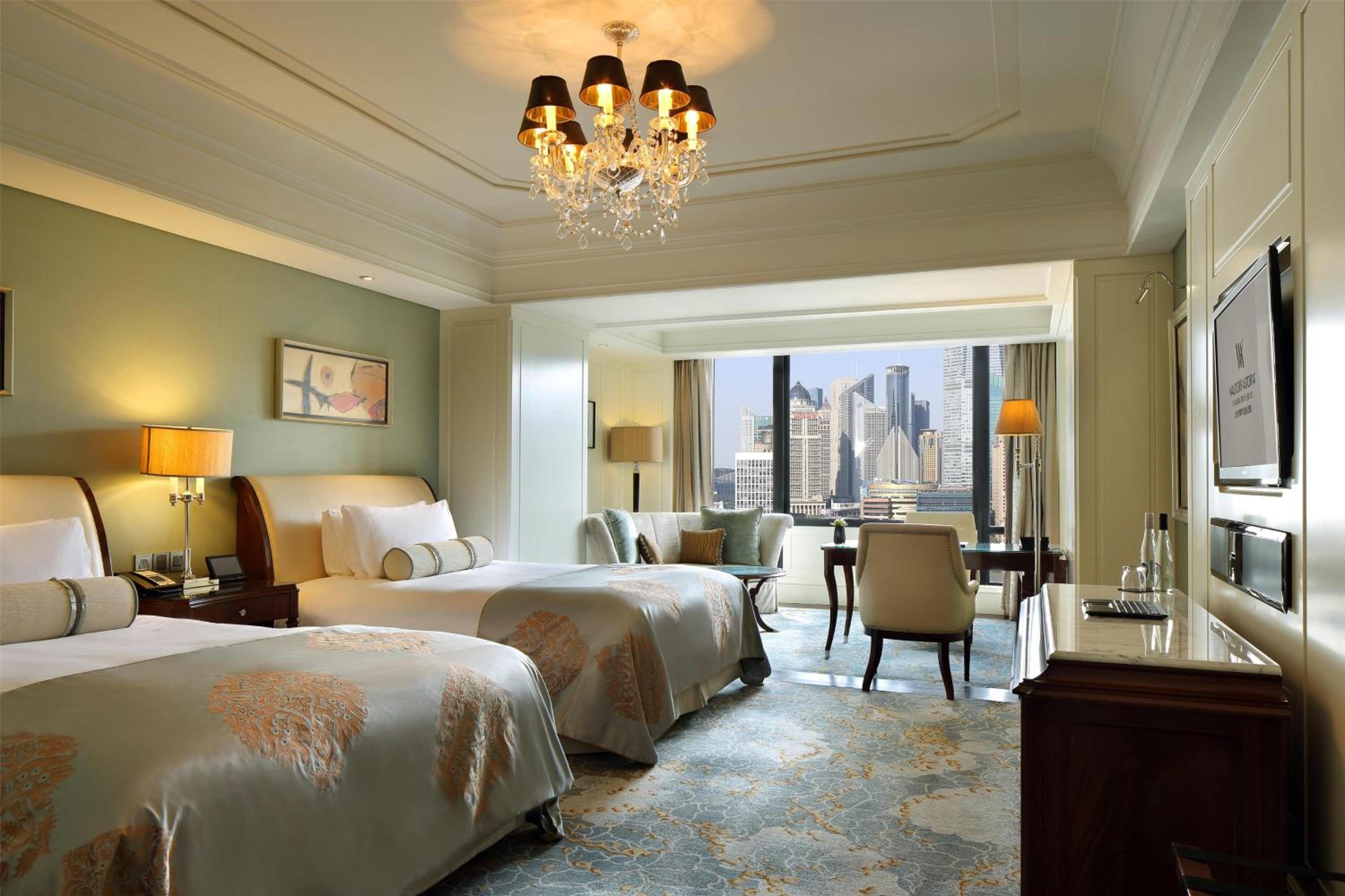 Premium Queen Room with Two Queen Beds and Panoramic River View