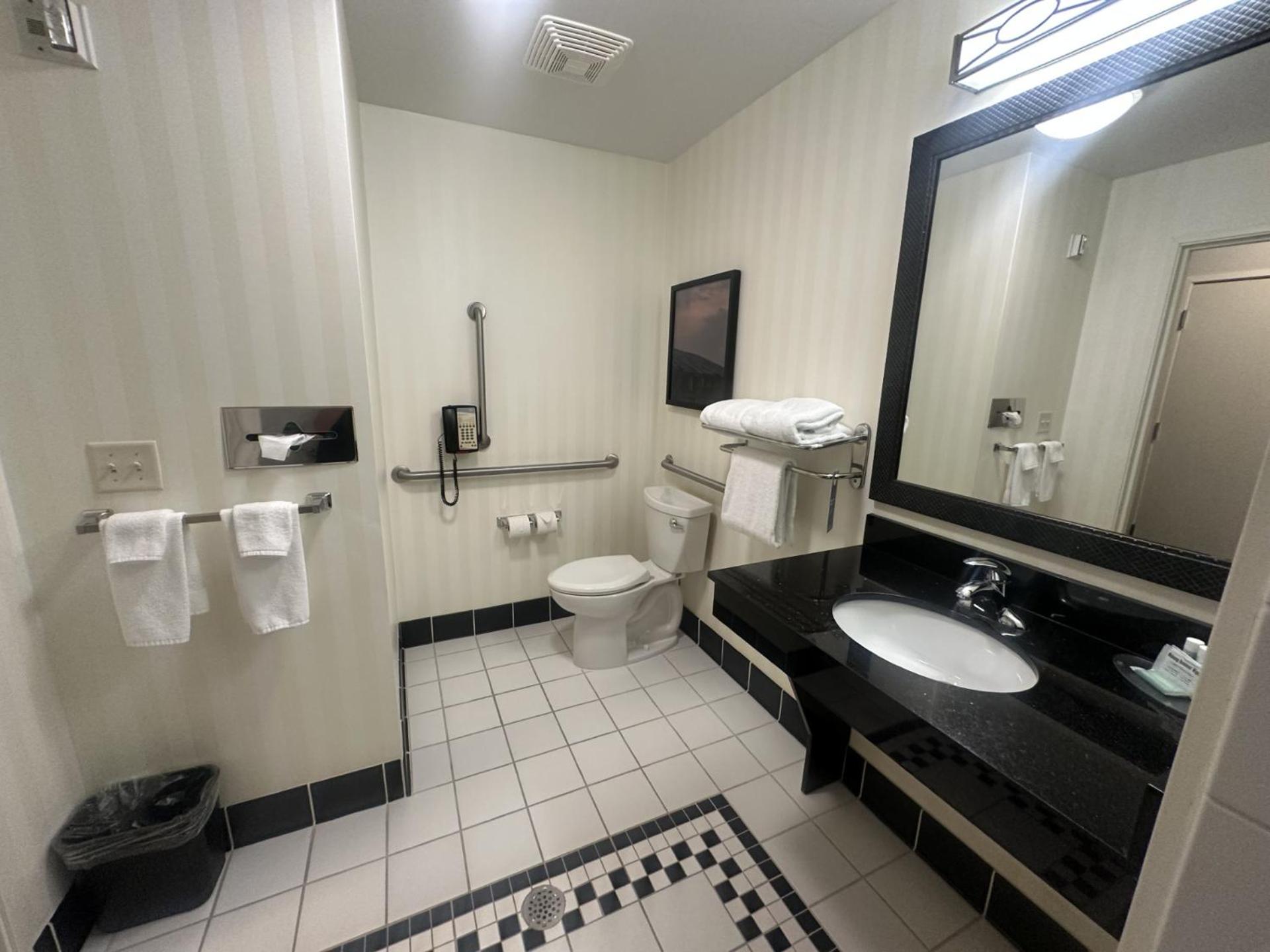 King Room with Adapted Tub - Mobility and Hearing Accessible photo 3