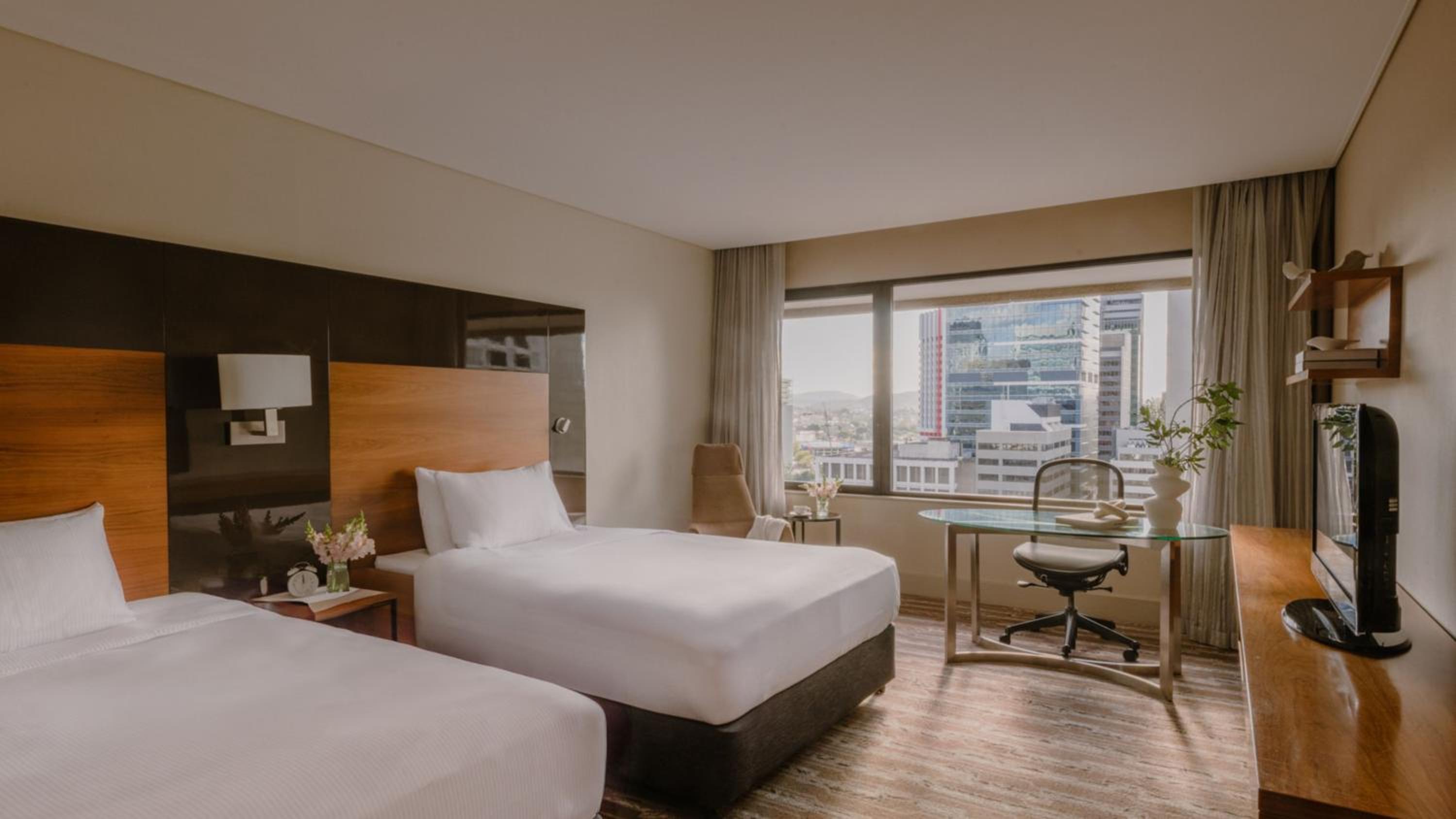 Classic Double Room with Two Double Beds - High Floor
