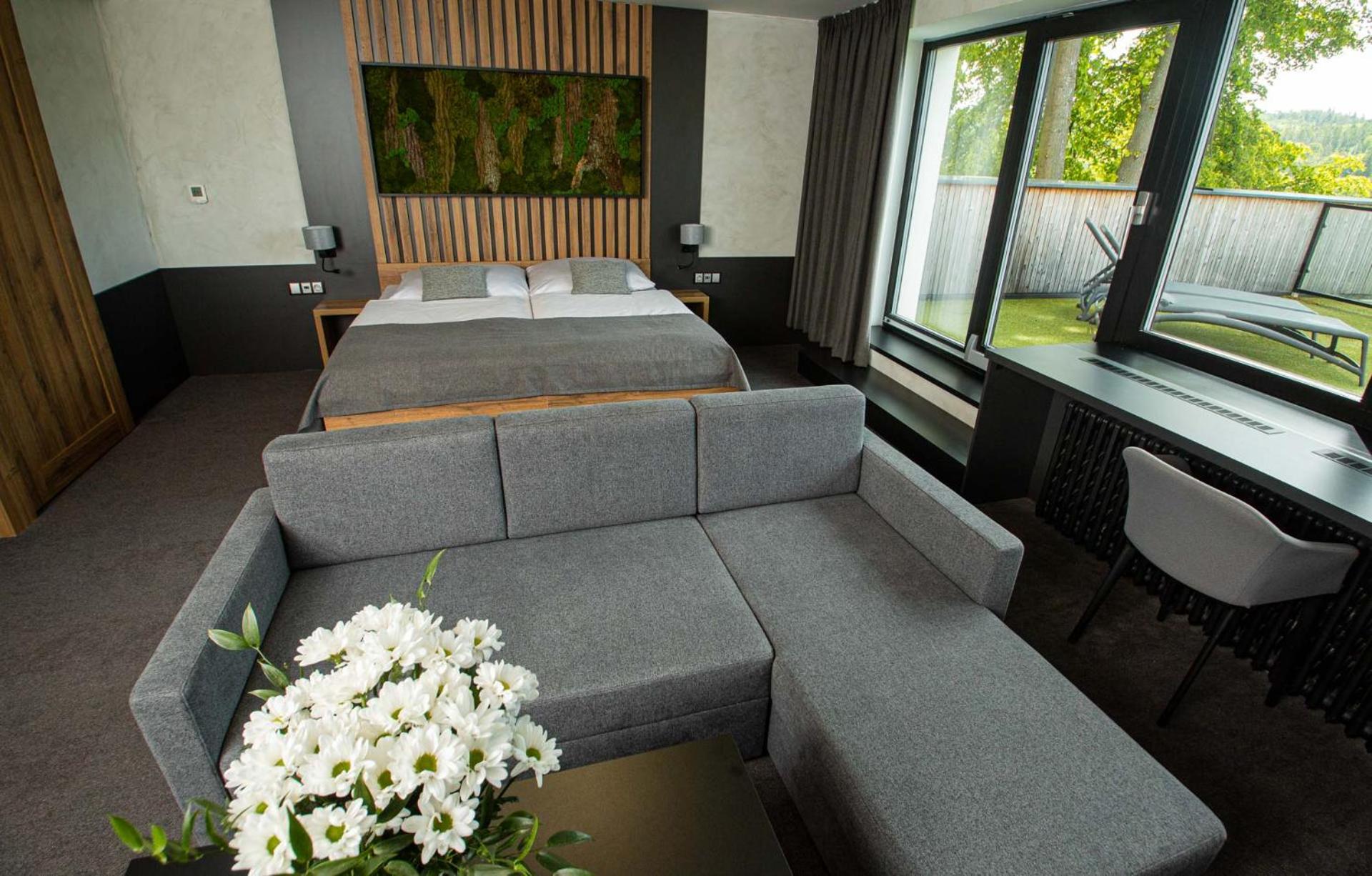 Family Room with Terrace