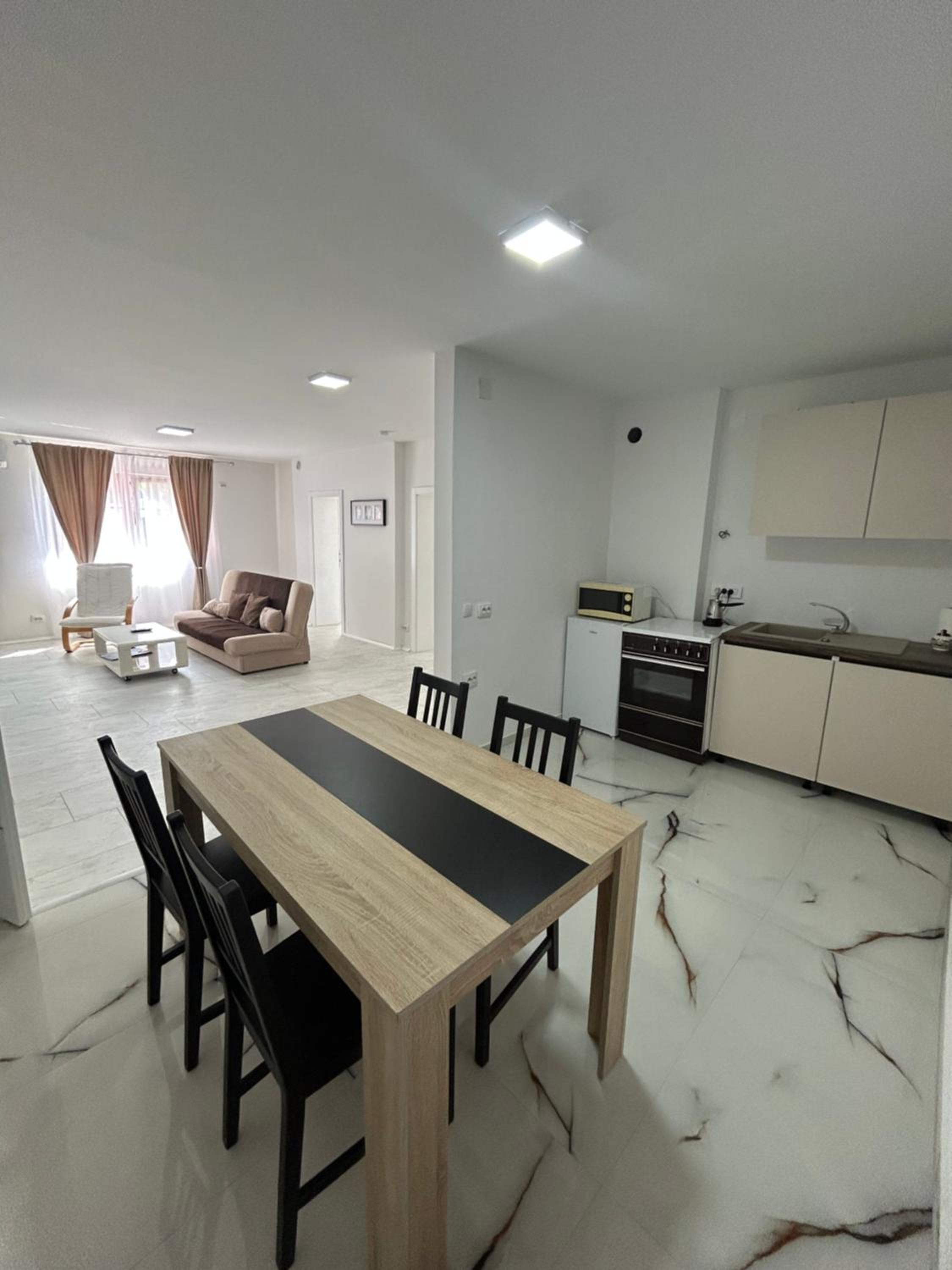 Three-Bedroom Apartment with Balcony