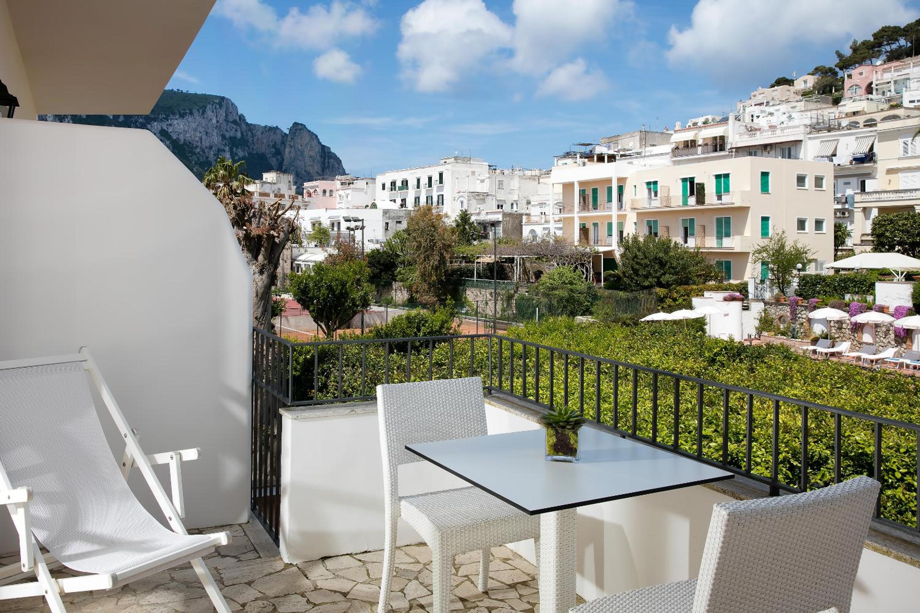 Double or Twin Room with Balcony and Garden View