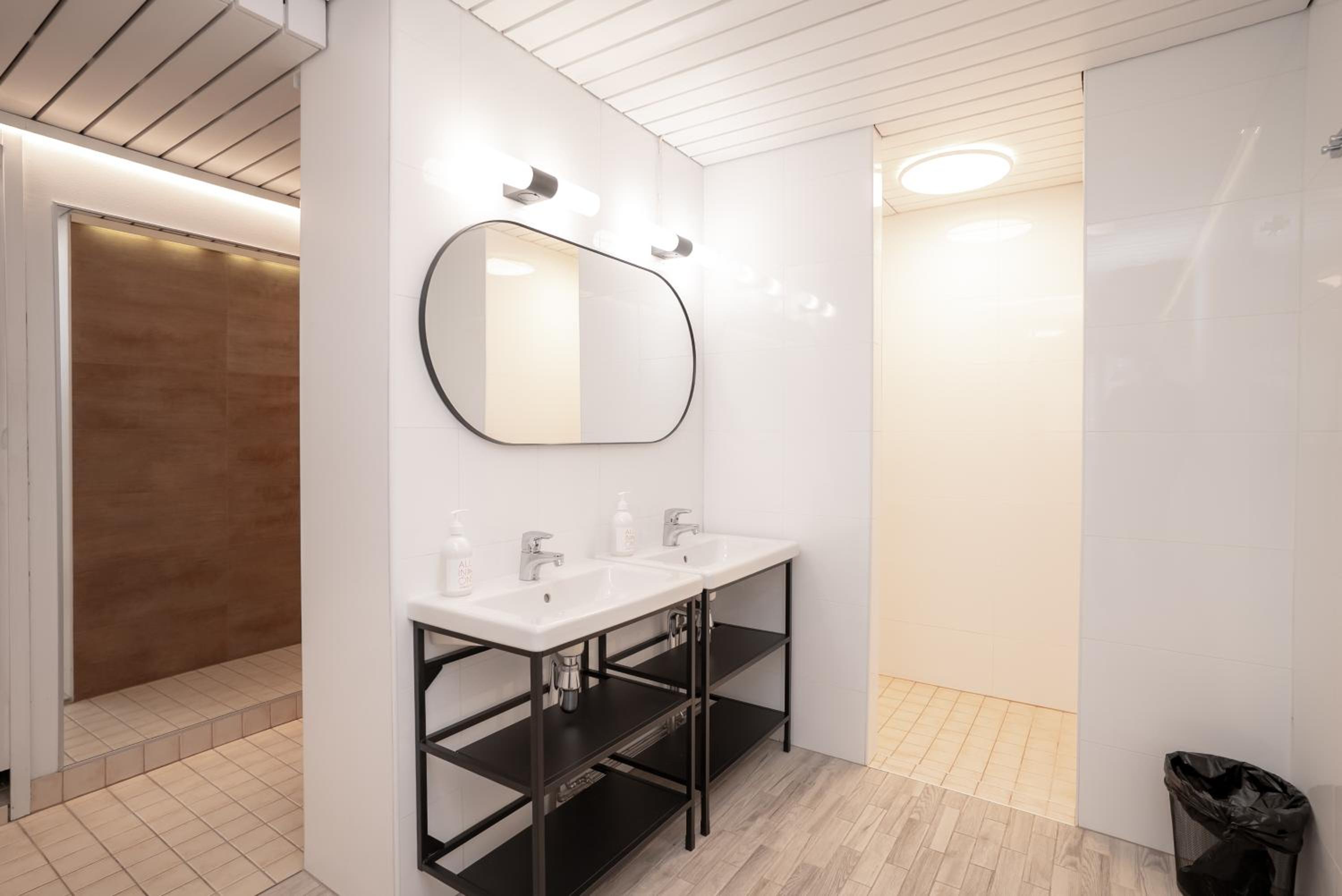 Family Room with Shared Bathroom