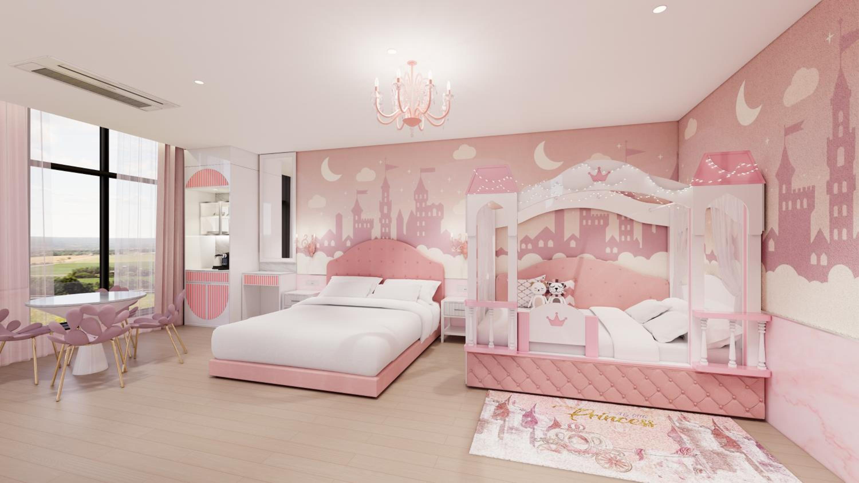 Kids Princess + Breakfast & Dinner for 2
