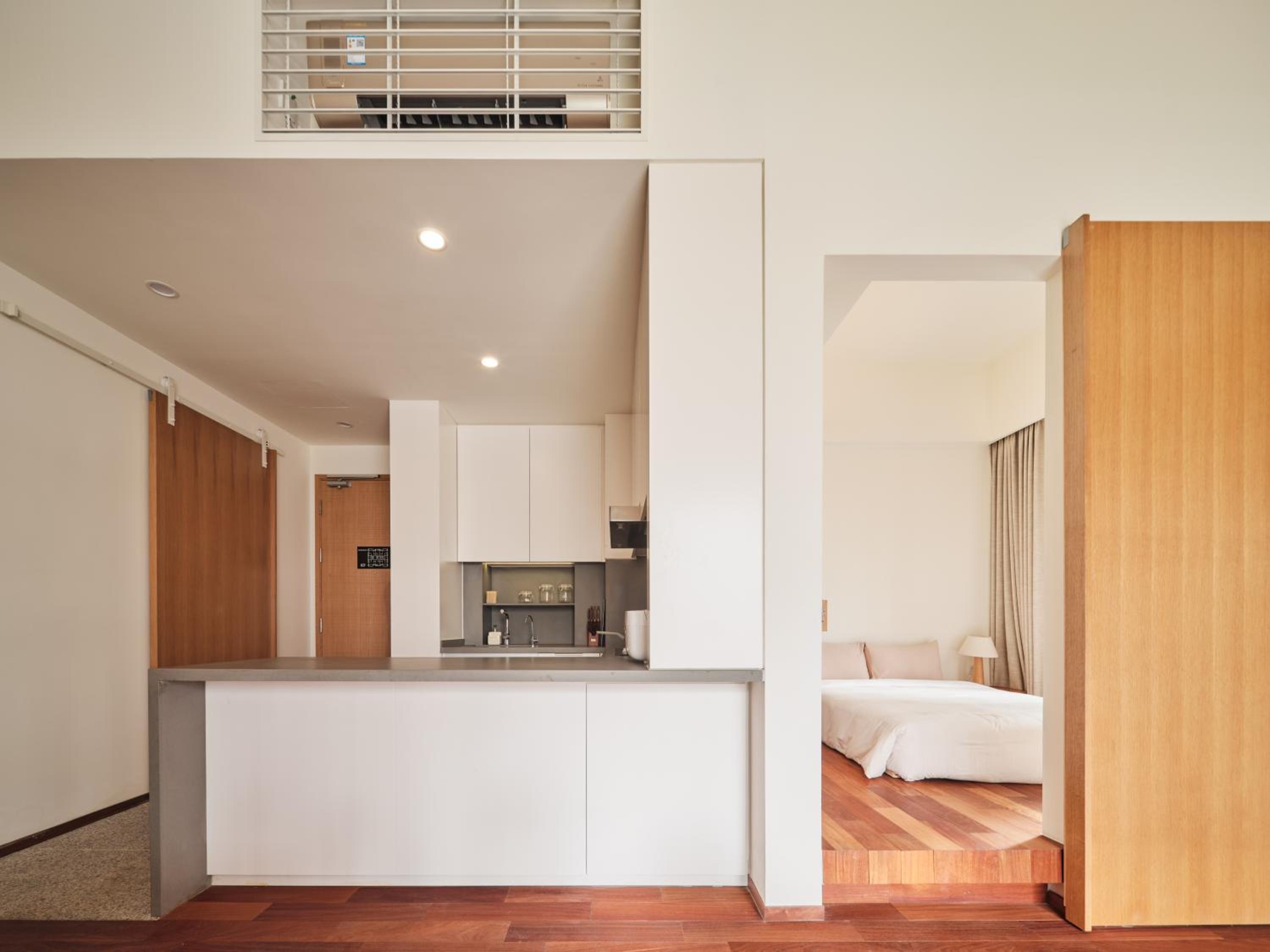 Two-Bedroom Deluxe Apartment with Garden View