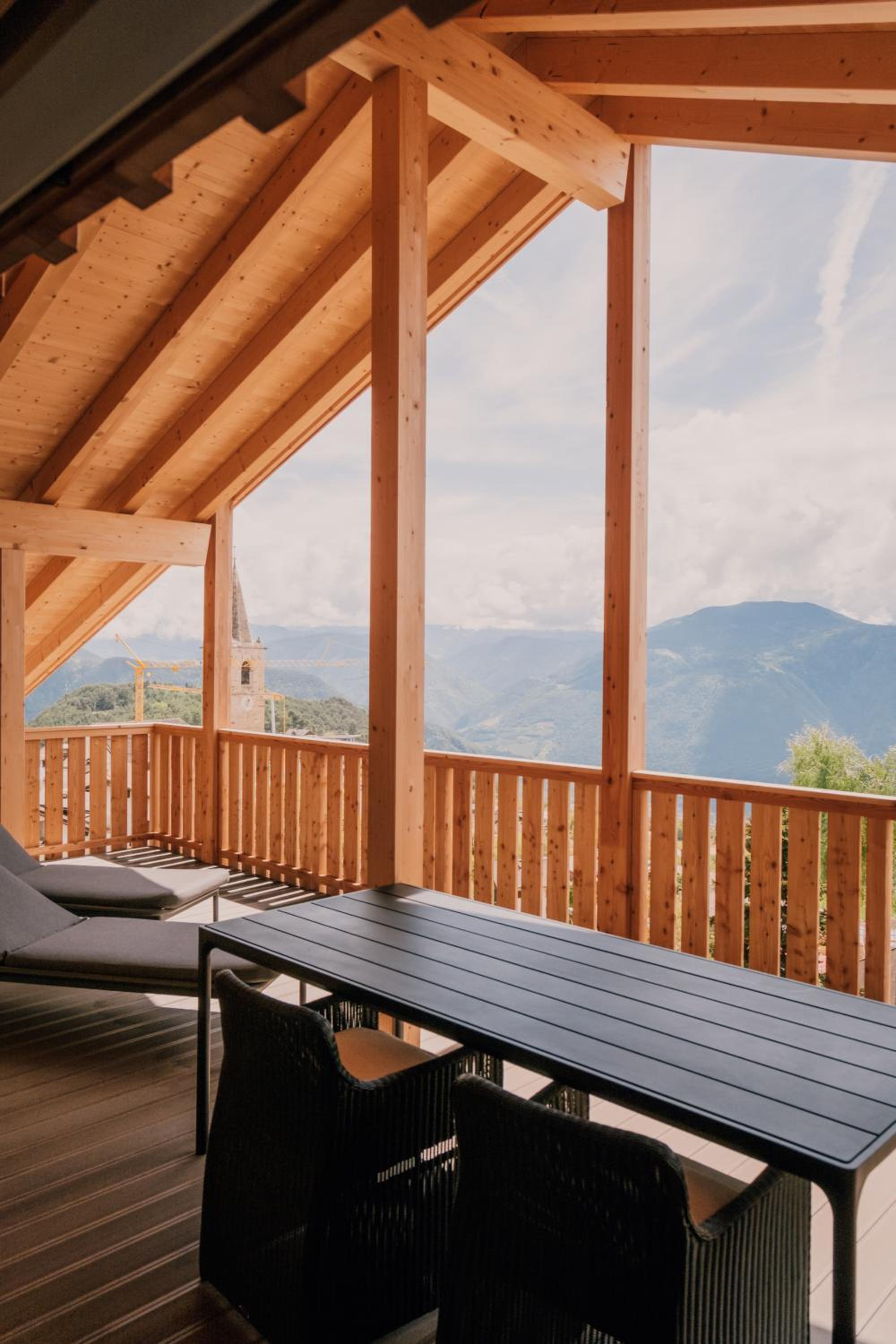Two-Bedroom Apartment with Balcony and Terrace