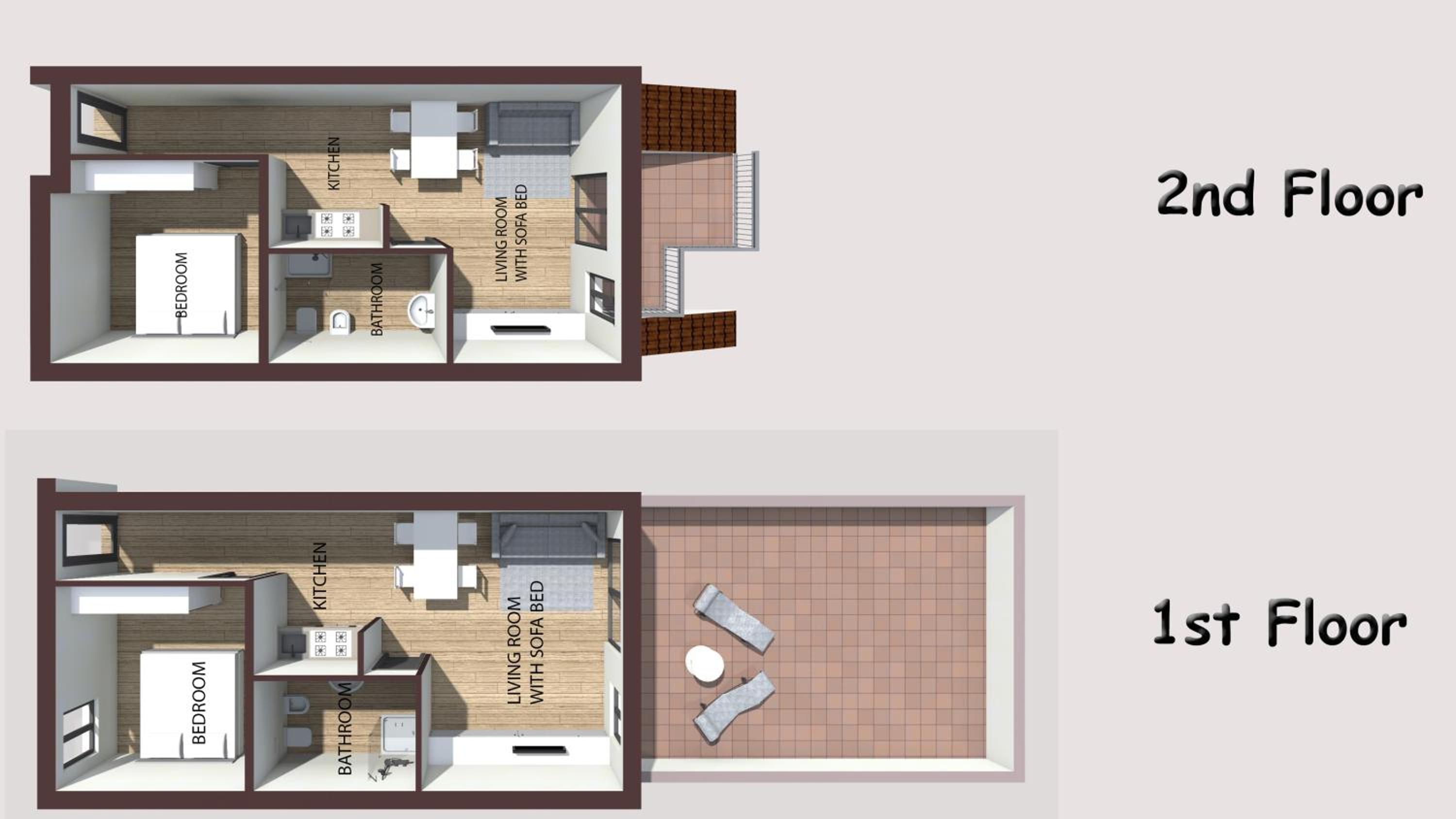 Apartment with Balcony photo 2