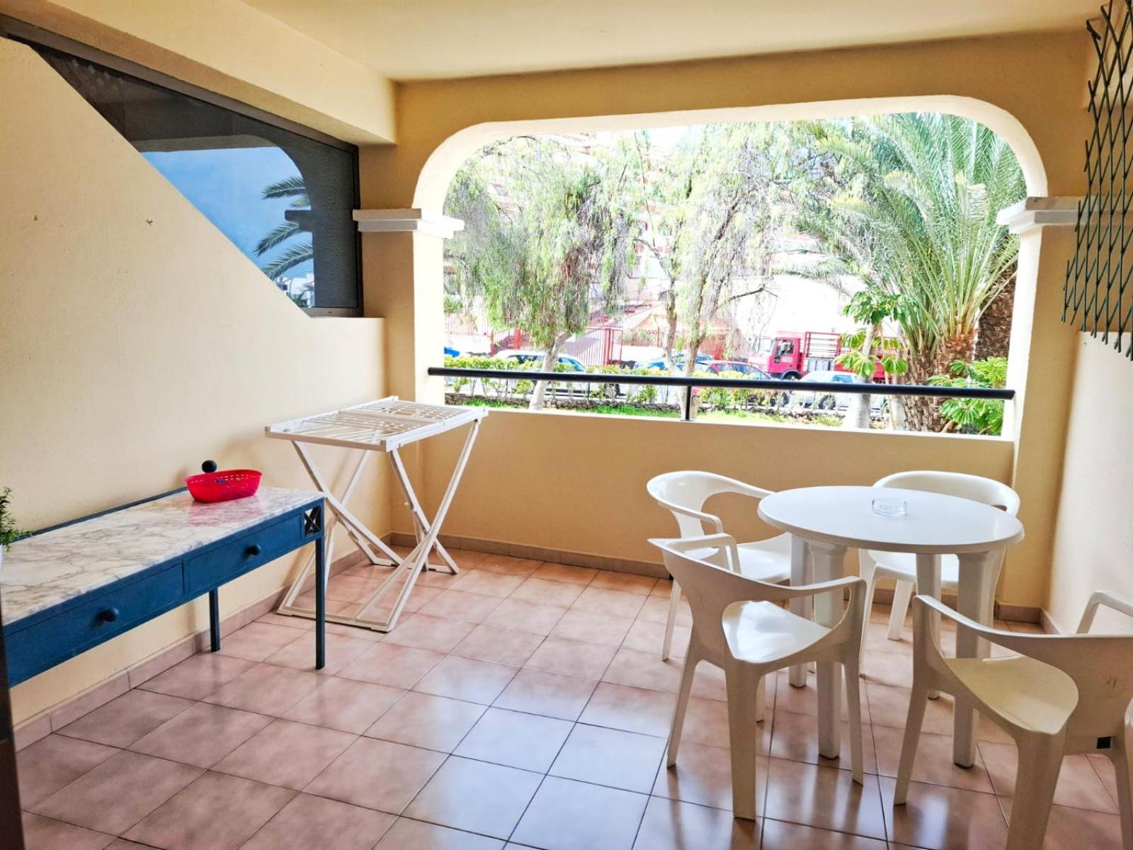 Studio with Balcony