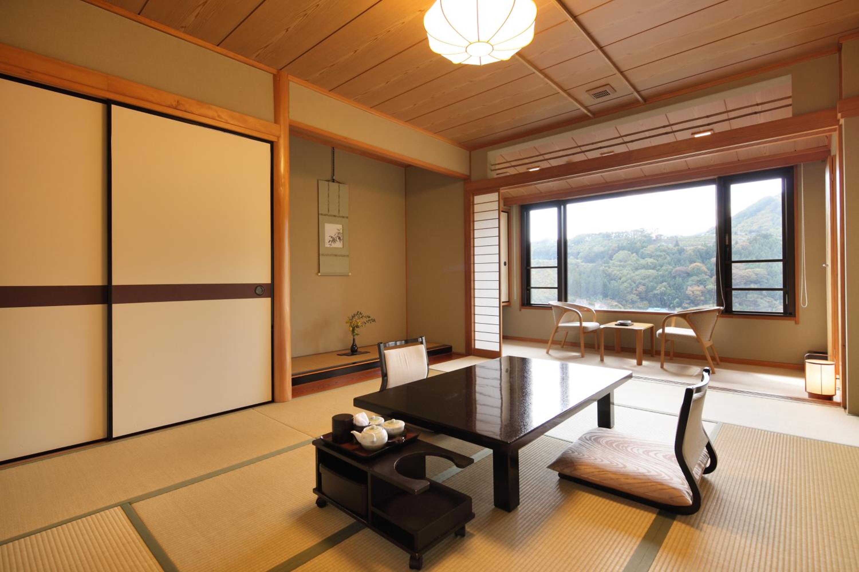Japanese-Style Twin Room with Shared Bathroom - Non-Smoking