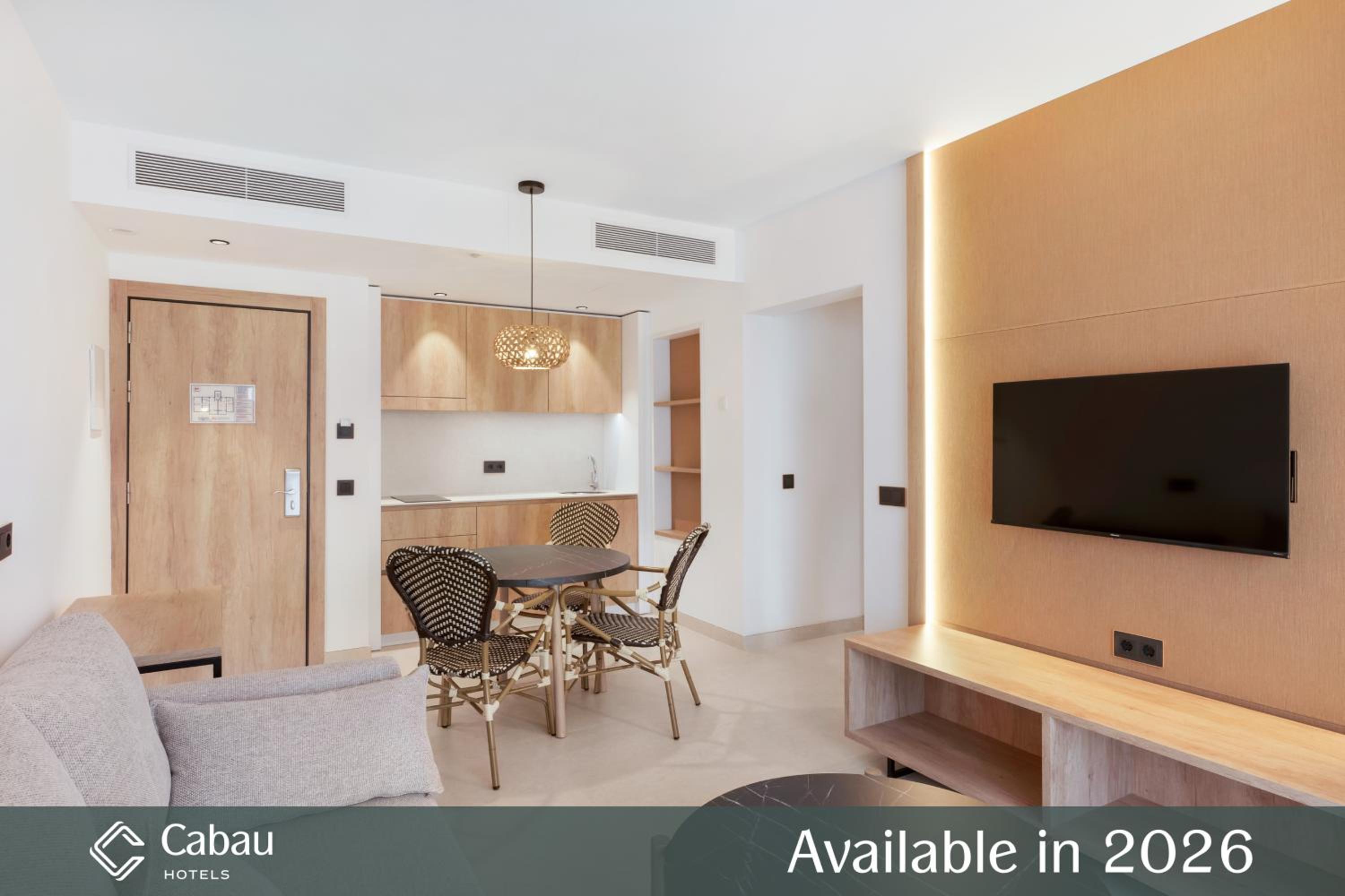 Three-Bedroom Apartment with Balcony
