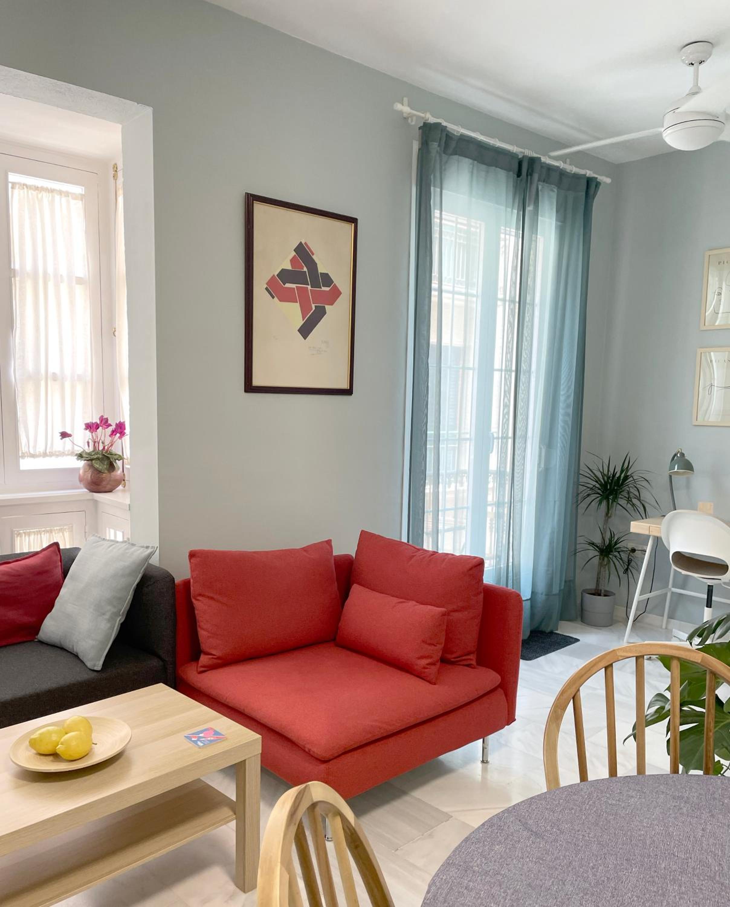 Two-Bedroom Apartment with Balcony