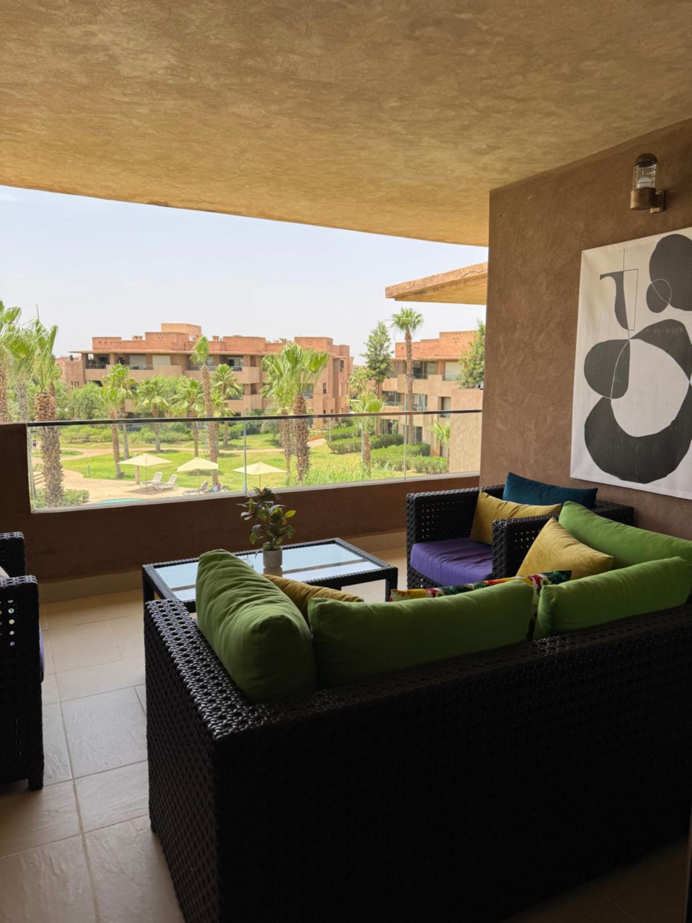 Elegant Prestigia Apartement with Sunny Terrace & Pool View