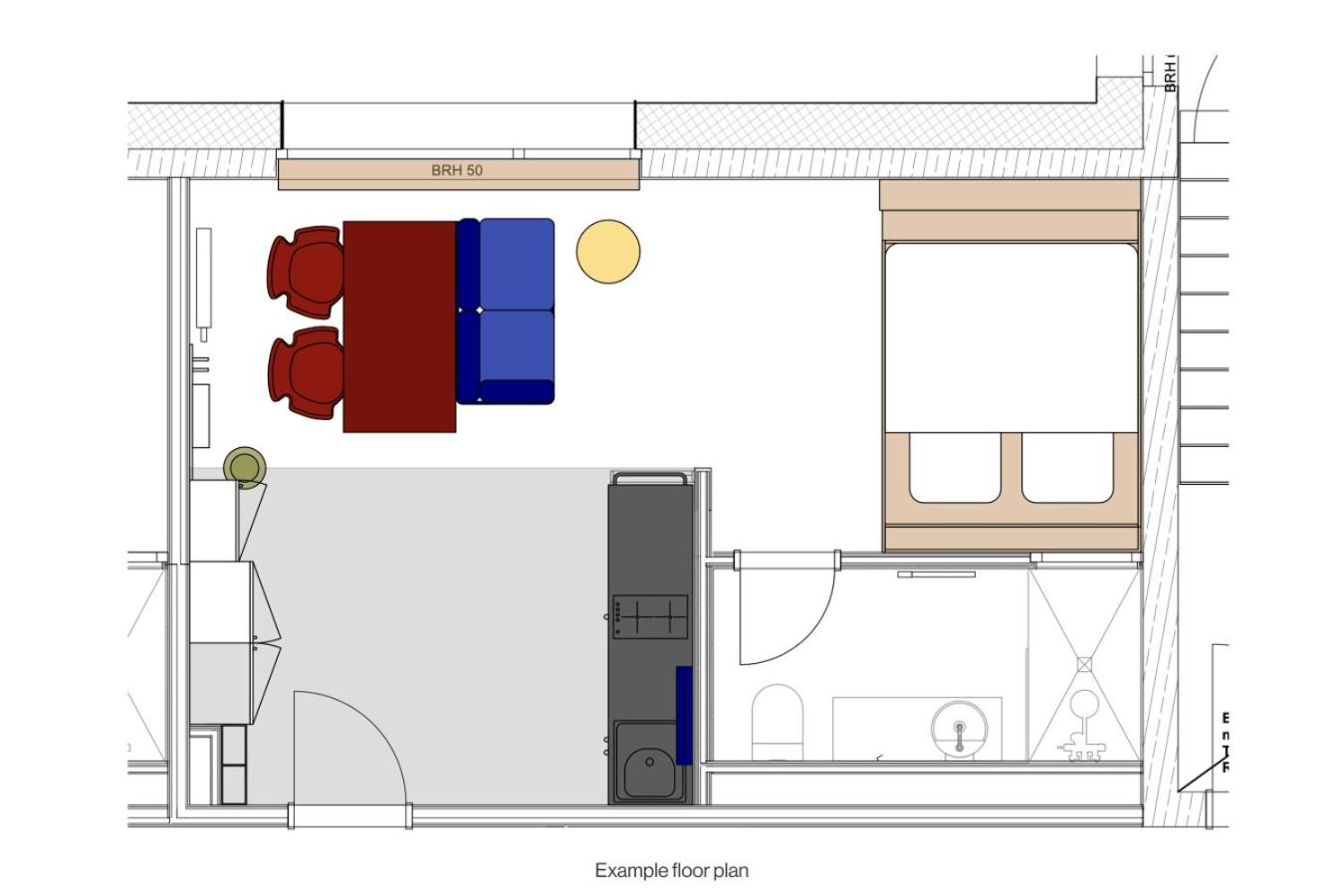 Superior Apartment with Queen Bed and Air-Conditioning