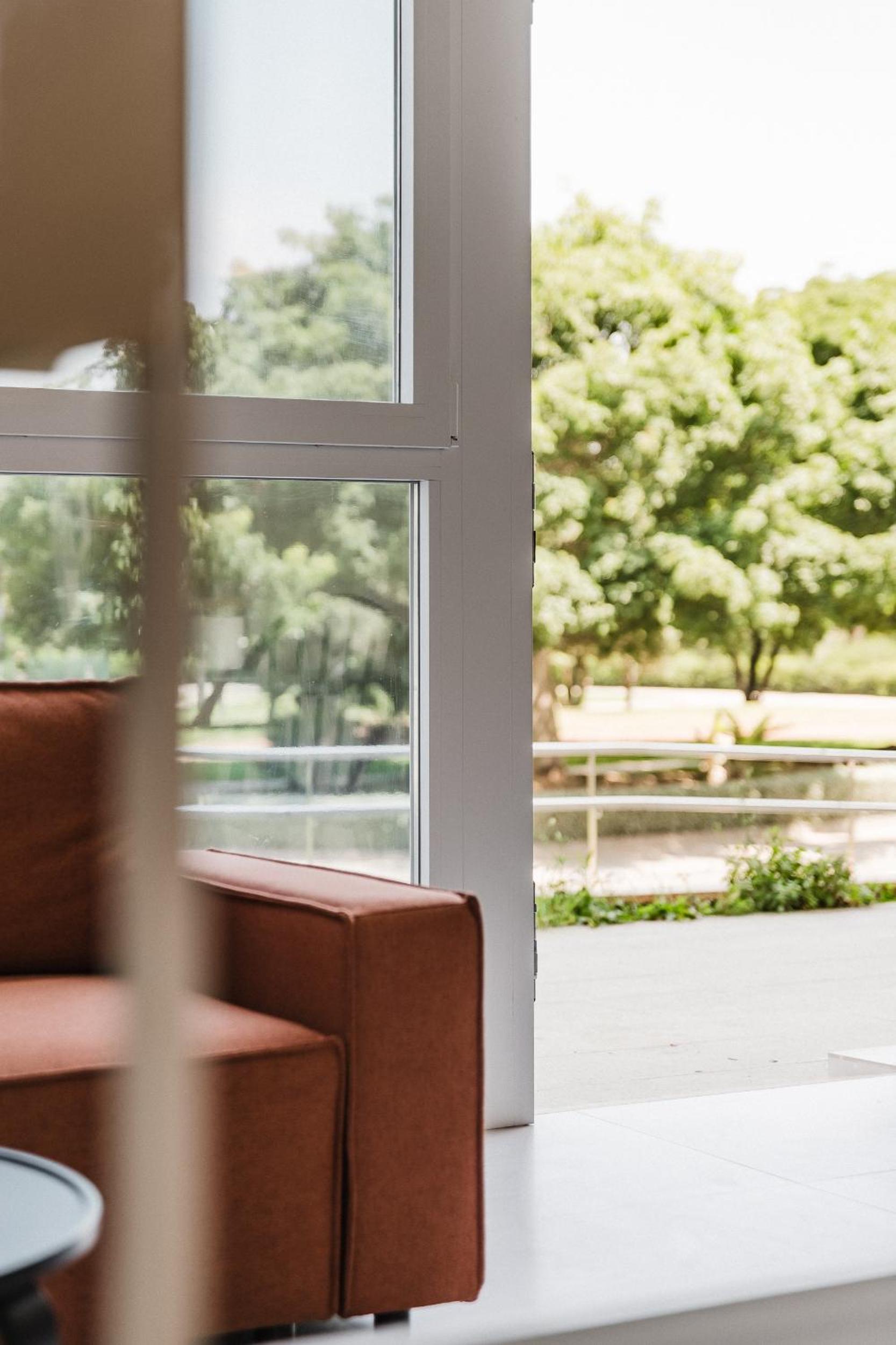 Deluxe Two-Bedroom Apartment with Garden View