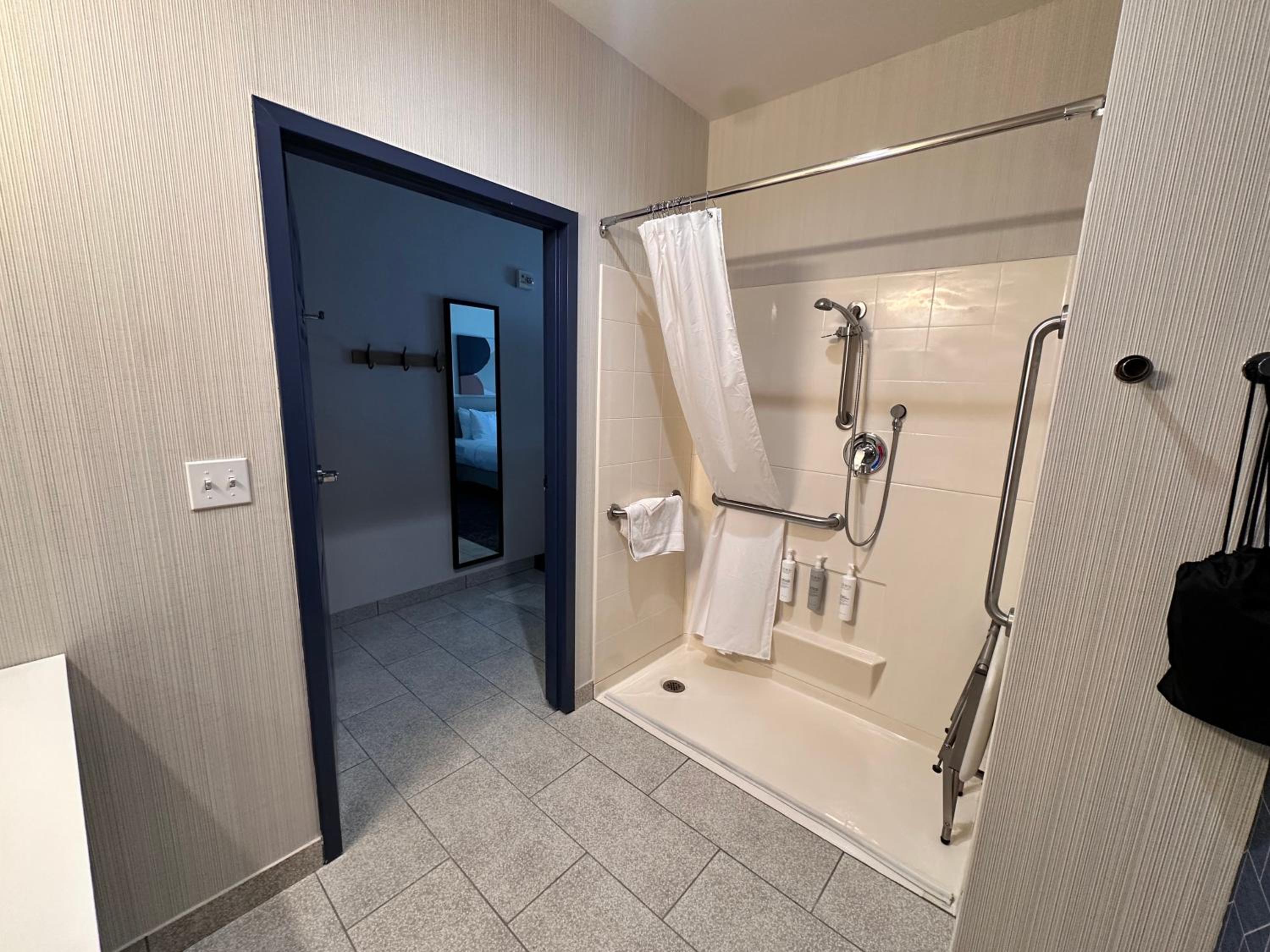 King Room with Roll-In Shower - Mobility Access photo 1