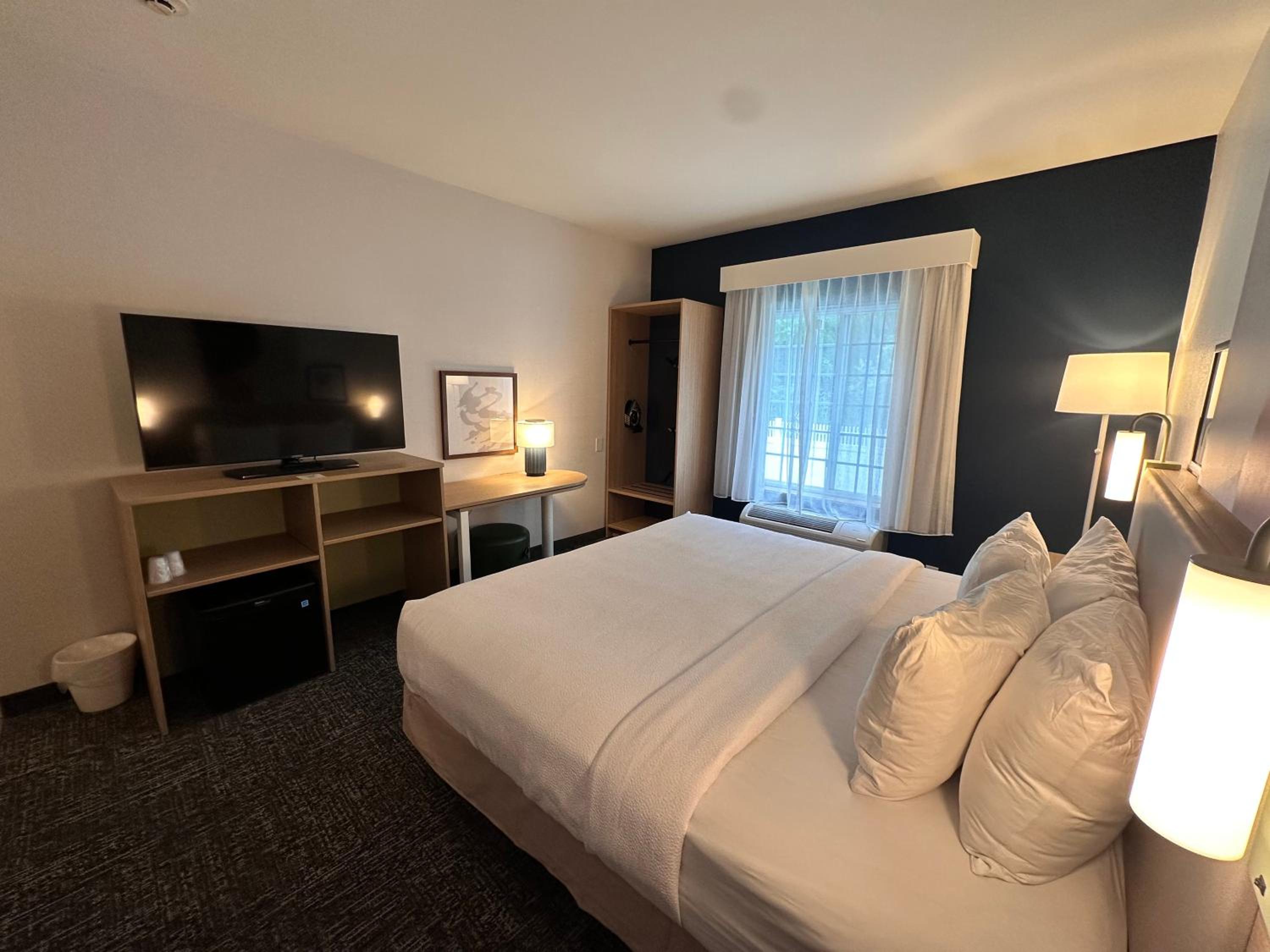 King Room with Roll-In Shower - Mobility Access