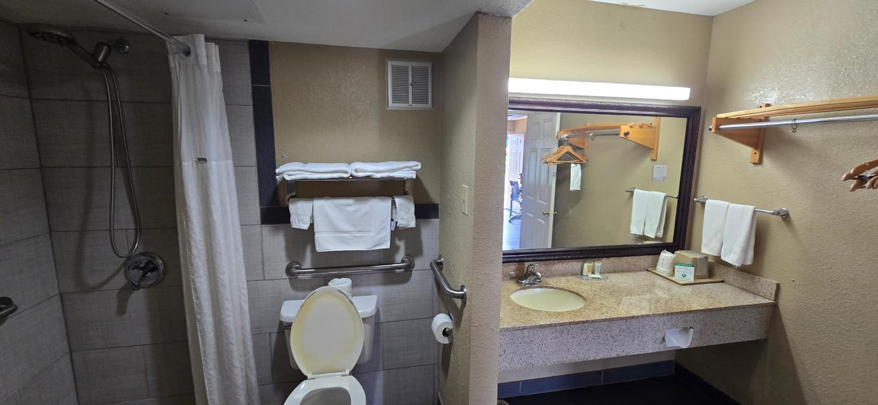 King Room with Roll-In Shower - Mobility/Hearing Accessible - Non-Smoking - Photo 1