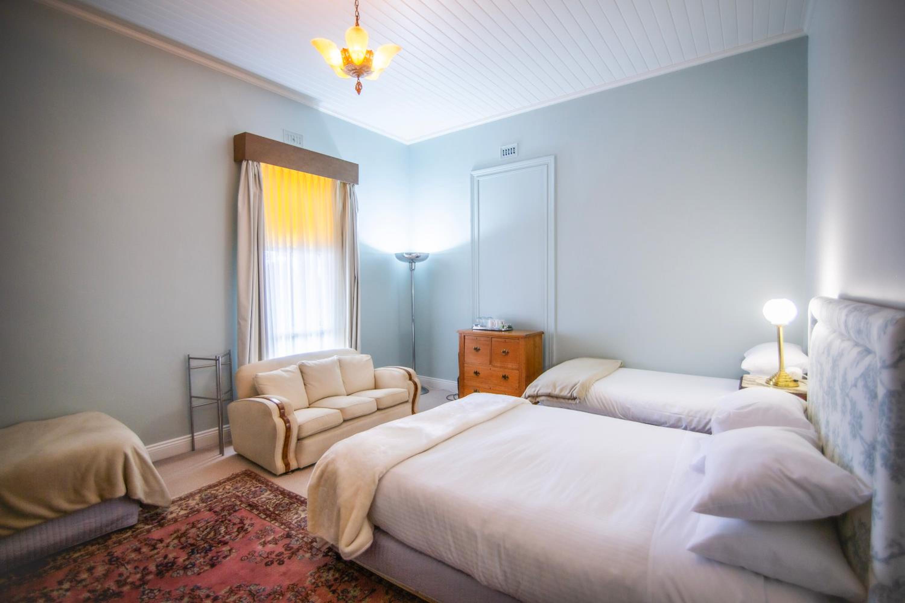 Family Room with Shared Bathroom