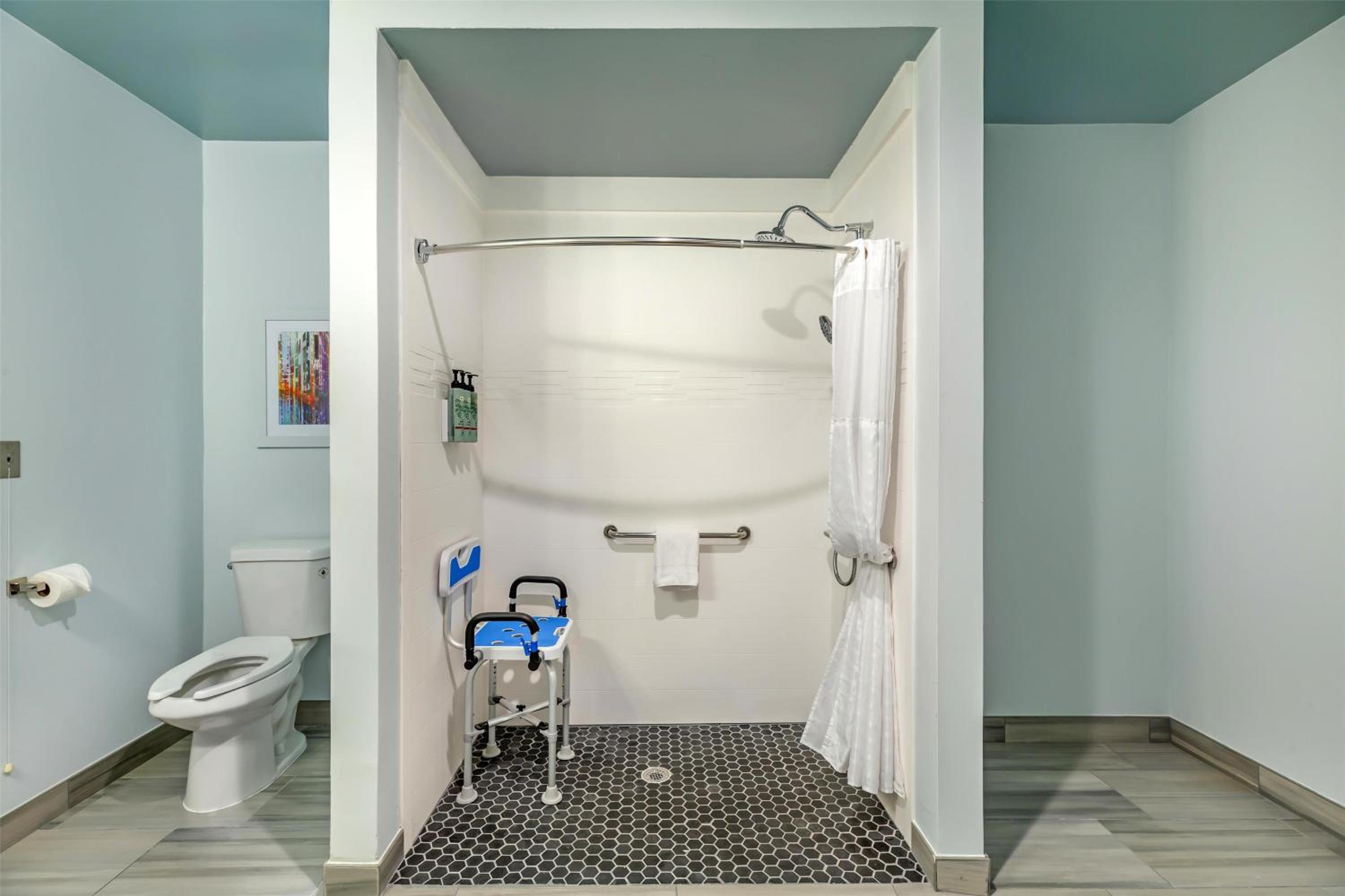 King Suite with Roll-In Shower and Sofa Bed - Disability Access/Non-Smoking