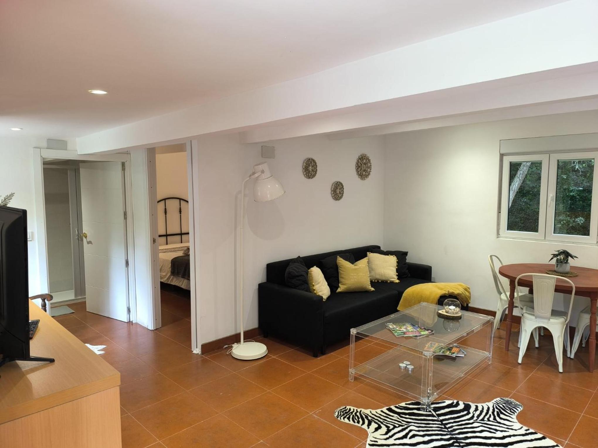 Apartamento de lujo de una habitación con vistas al jardín