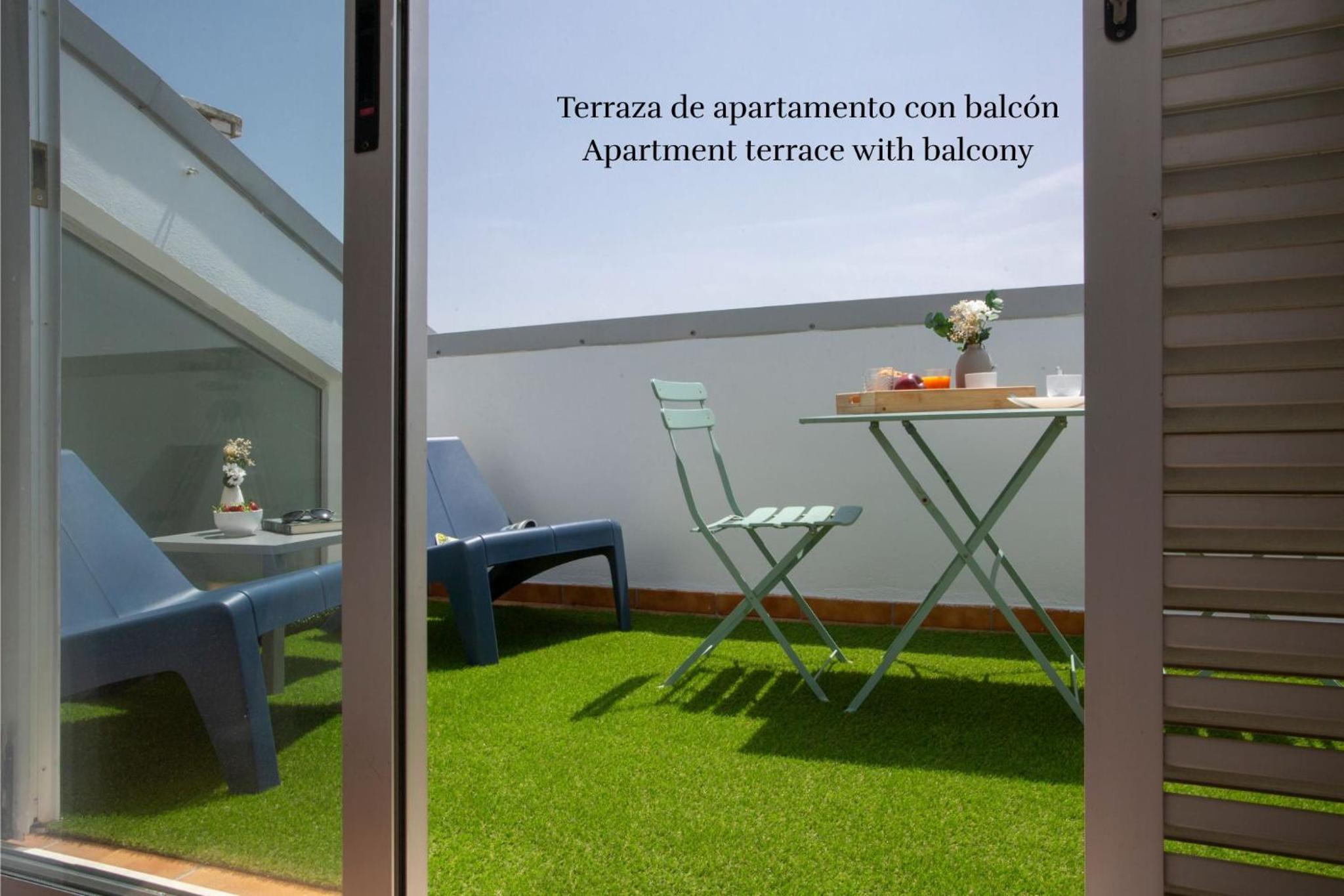Two-Bedroom Apartment with Terrace