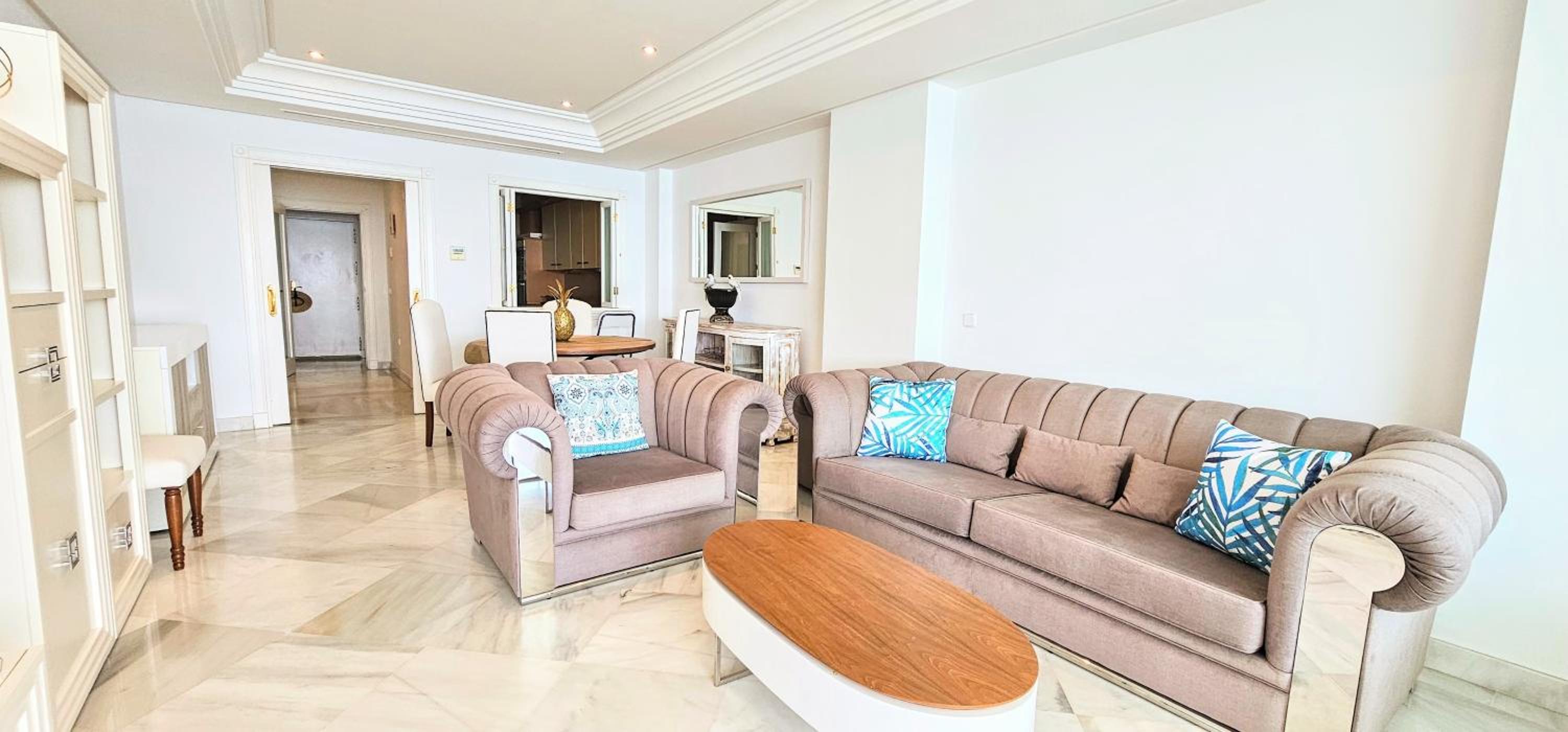 Two-Bedroom Apartment with Terrace and Sea View