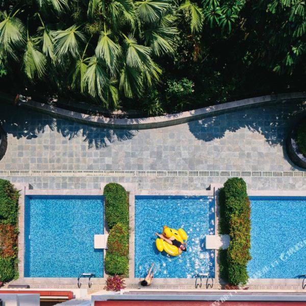 Opening Pool Side Family Room