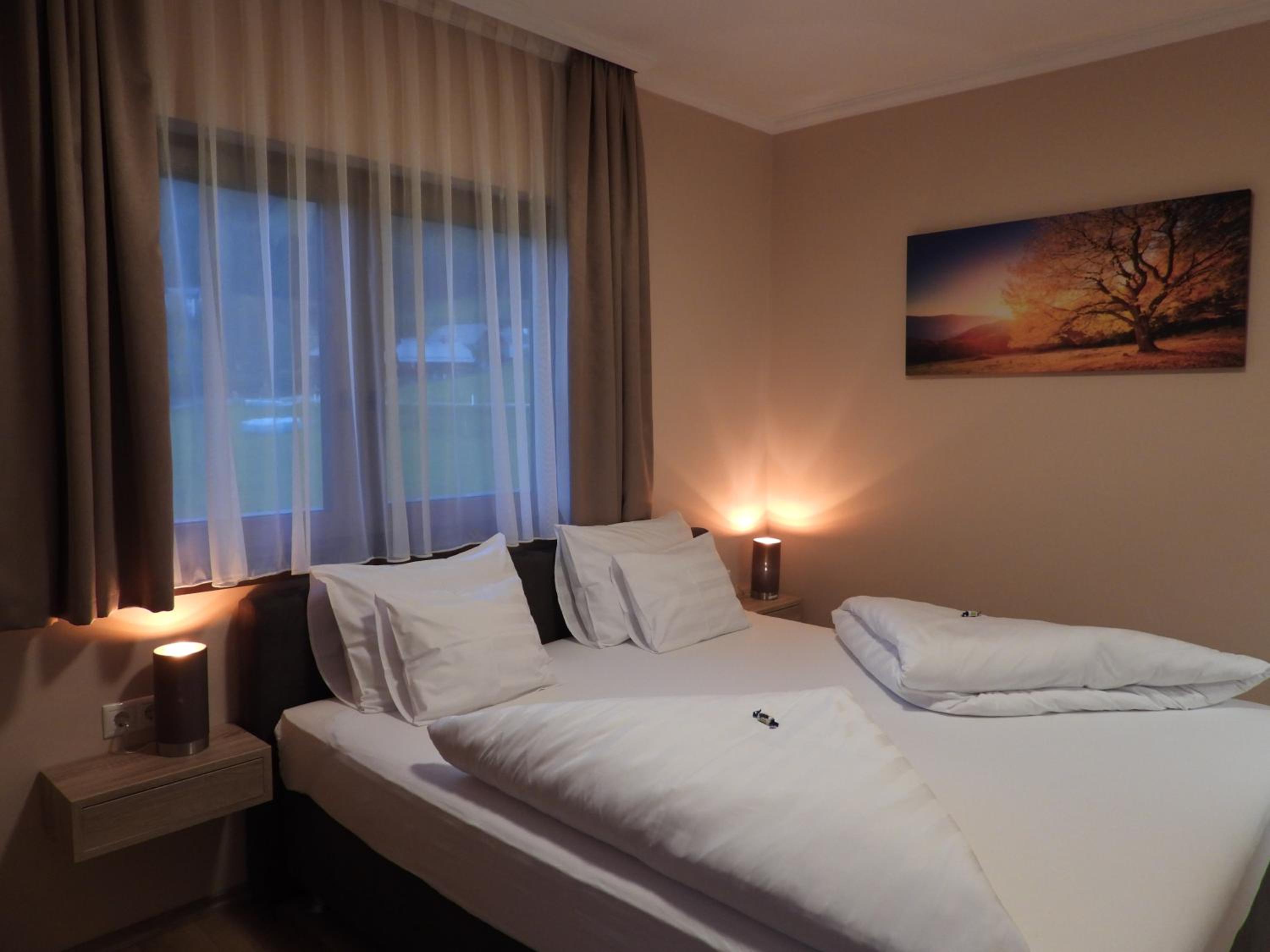 One-Bedroom Apartment with Balcony and Mountain View   photo 1