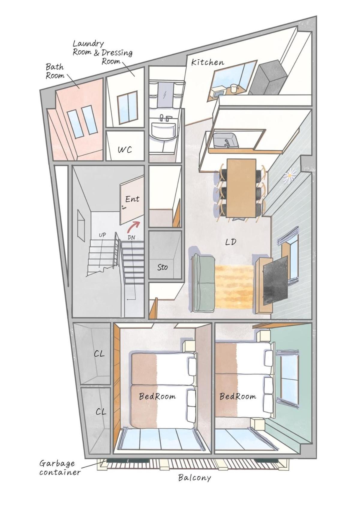 Two-Bedroom Apartment photo 2