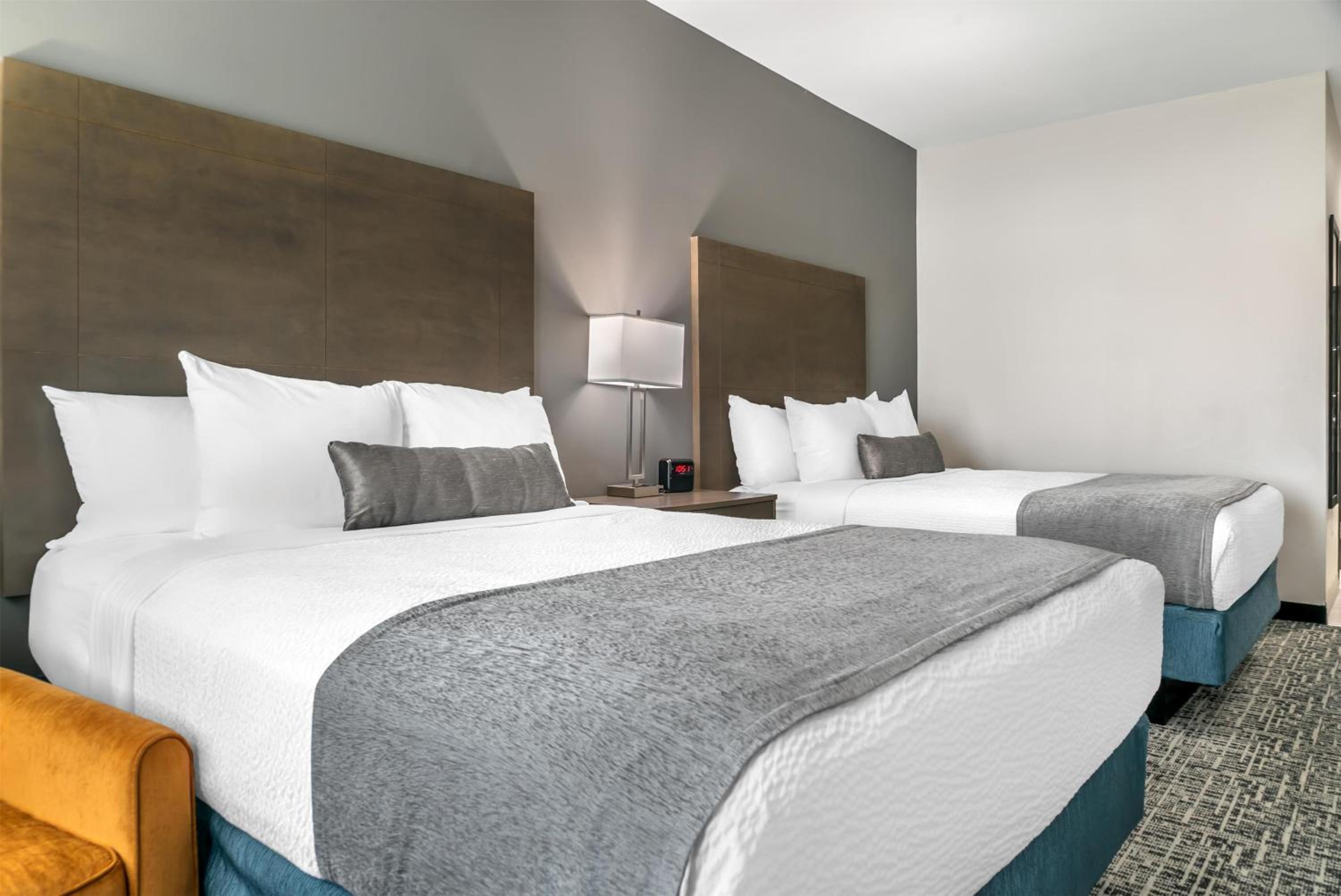 Queen Room with Two Queen Beds and Mobility Accessible Roll-In Shower - Photo 2