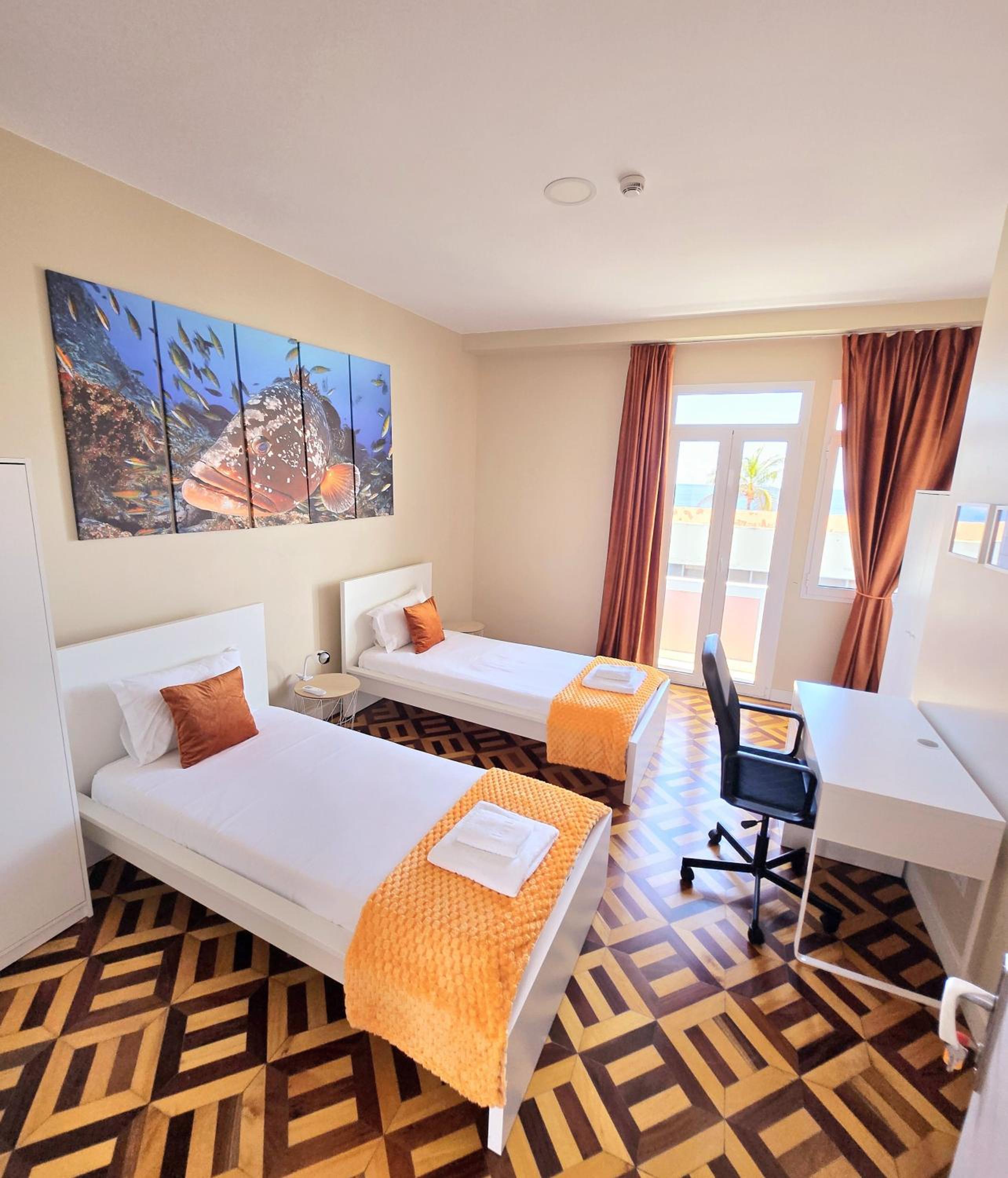 Twin Room with Shared Bathroom