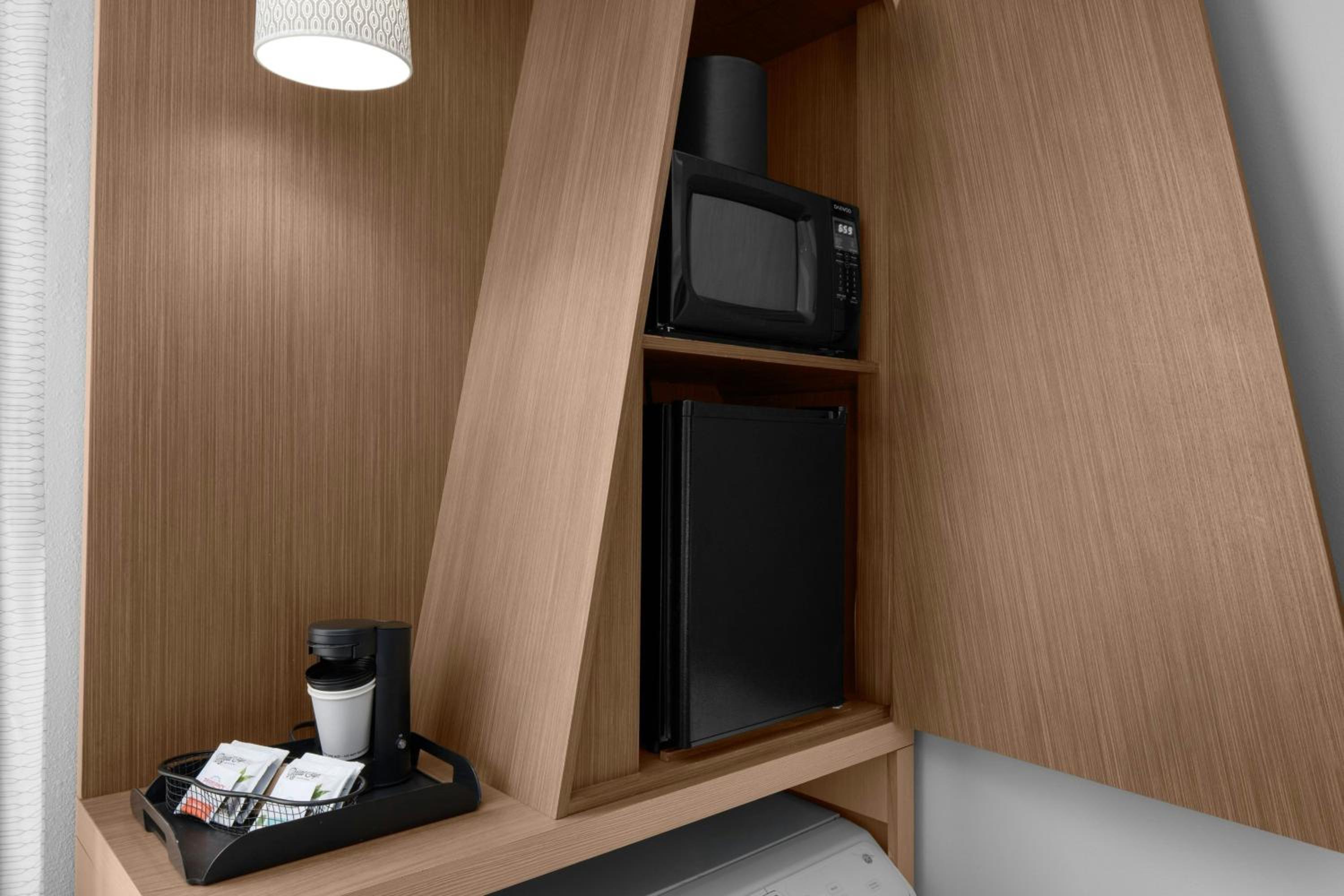 King Room with Sofa Bed and Roll-in Shower - Mobility and Hearing Accessible