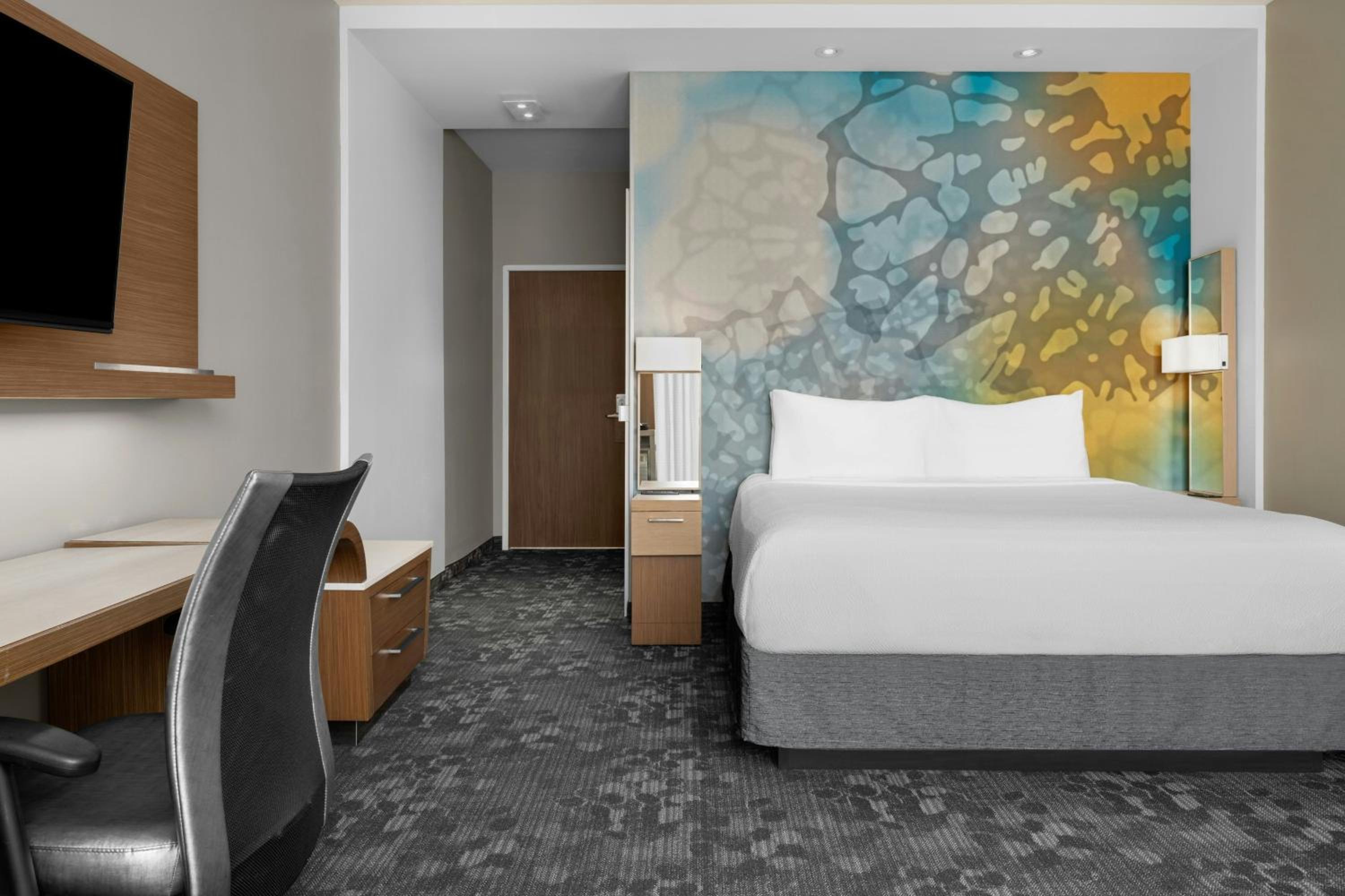 King Room with Sofa Bed and Roll-in Shower - Mobility and Hearing Accessible