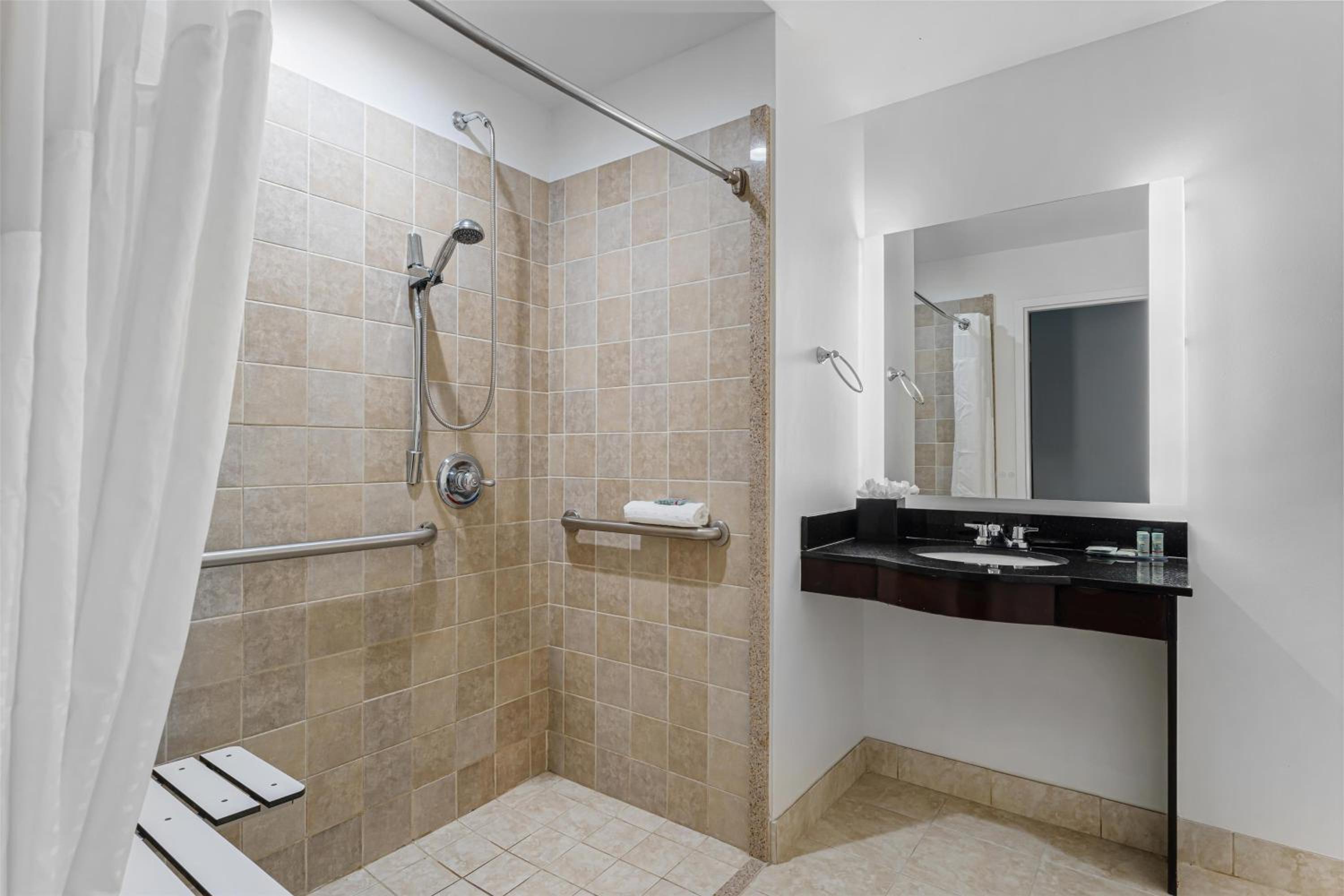 Queen Room - Mobility Accessible with Roll-In Shower photo 2