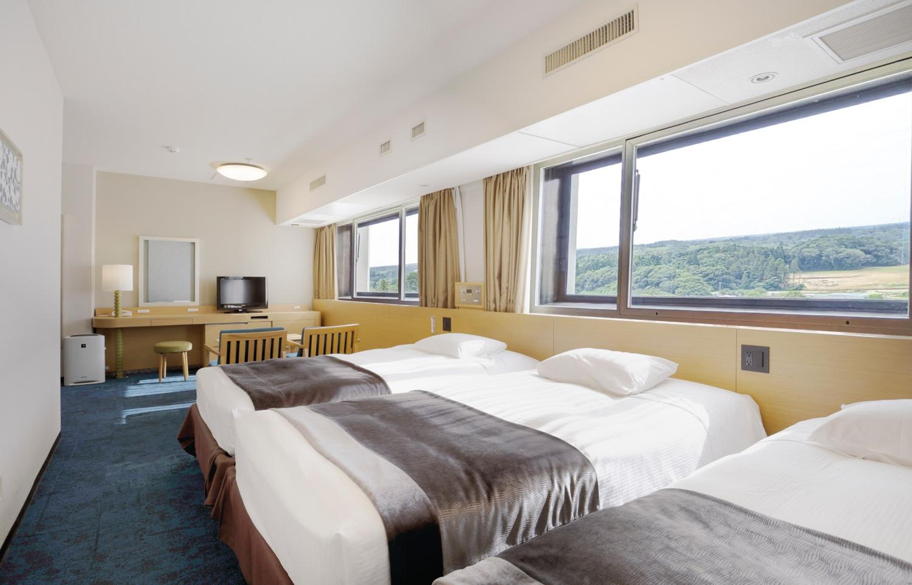 No cleaning service Deluxe Twin+Extra Bed(Nonsmoking) photo 3