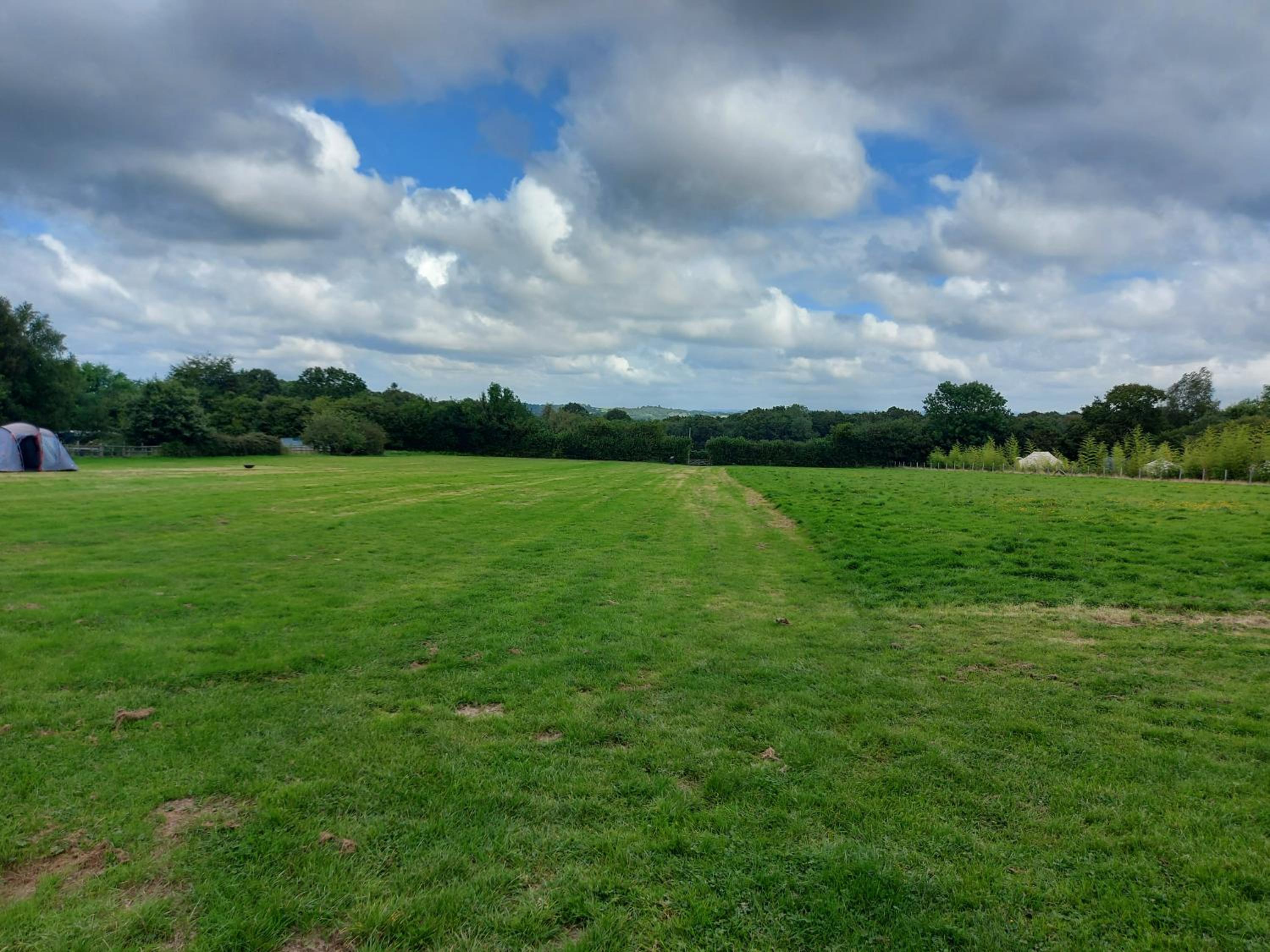 Empty Grass pitch - For your own tent or campervan photo 2