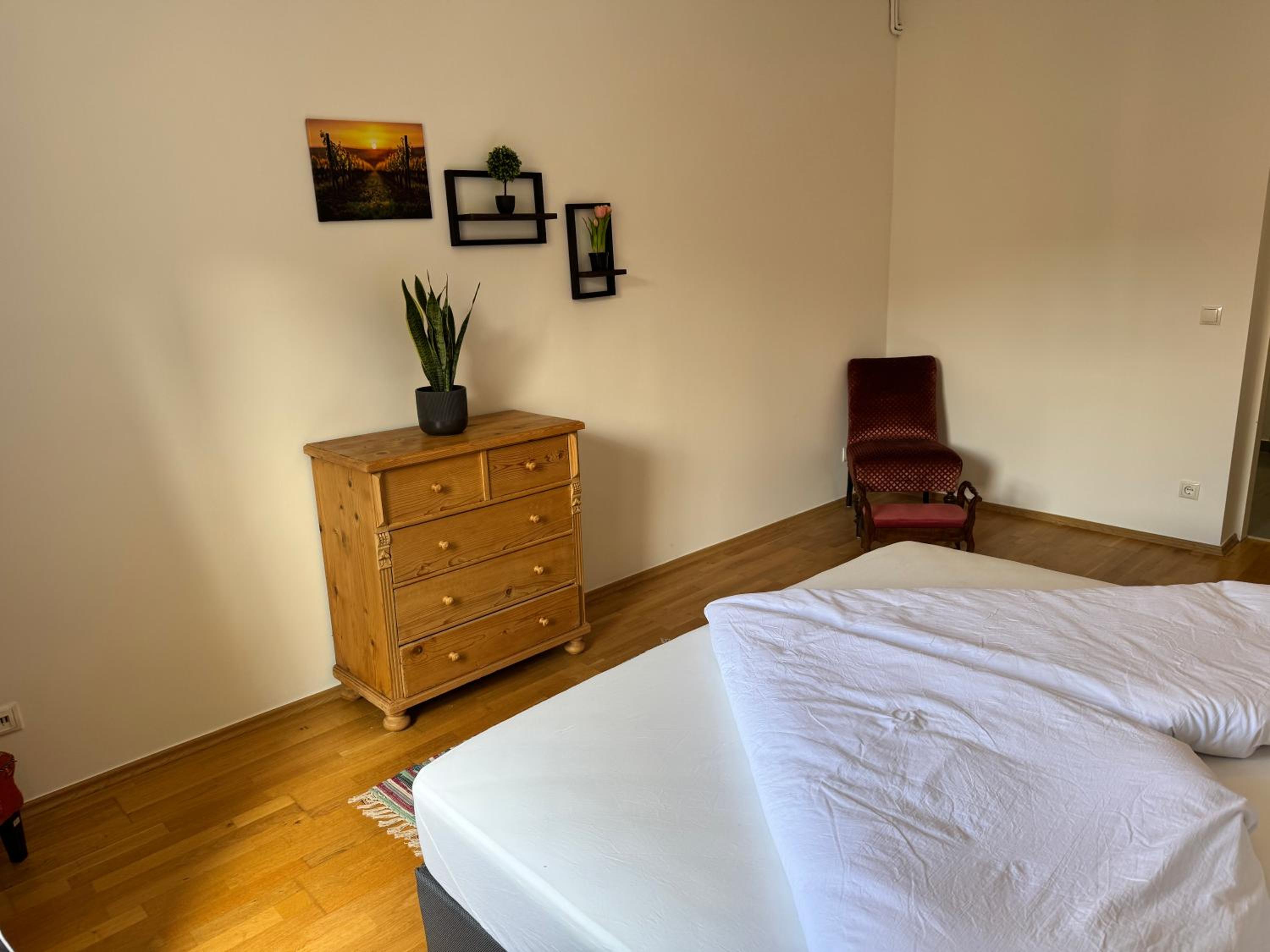 One-Bedroom Apartment with Garden View