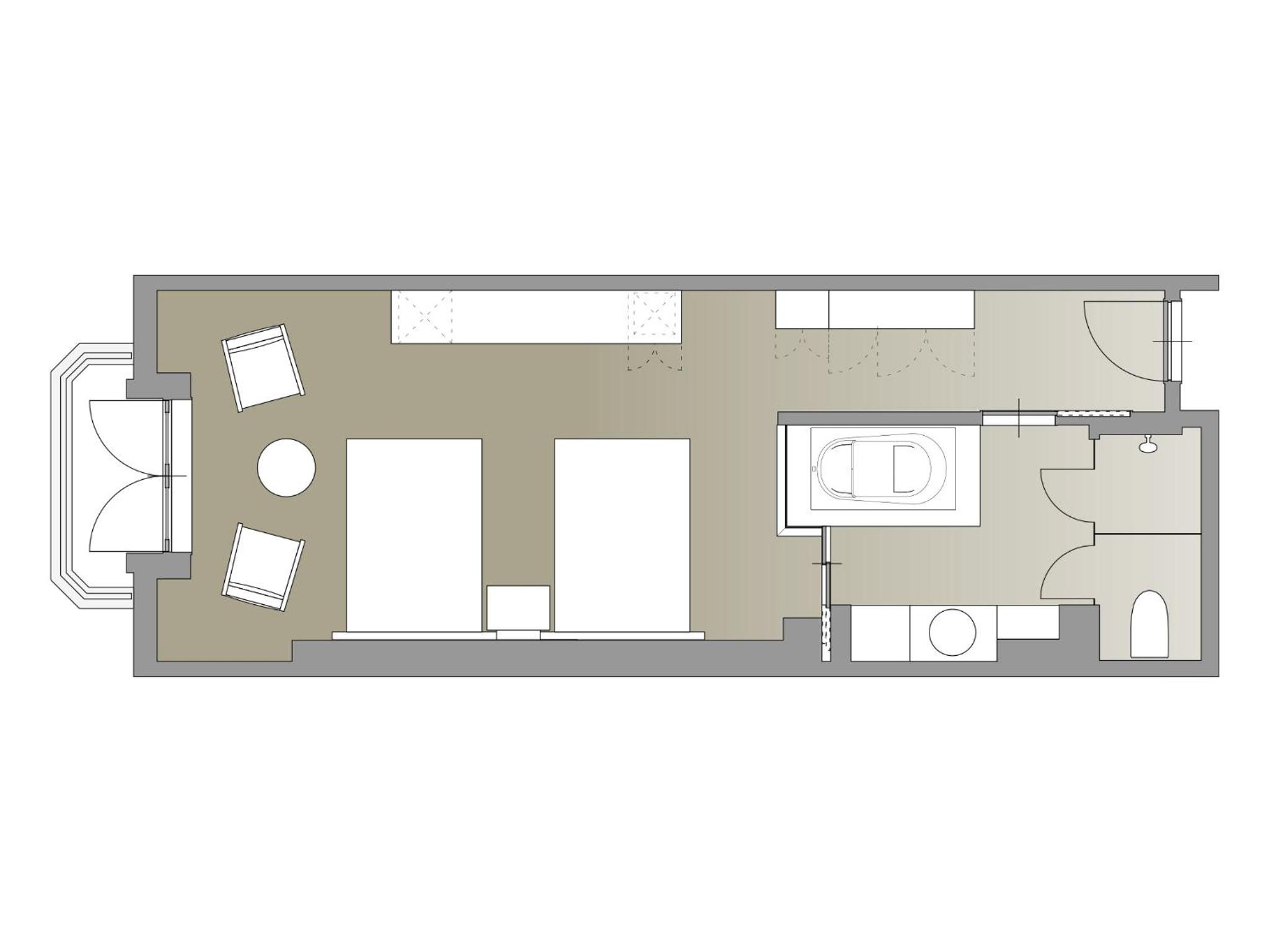 Deluxe Twin Room - Non-Smoking photo 2
