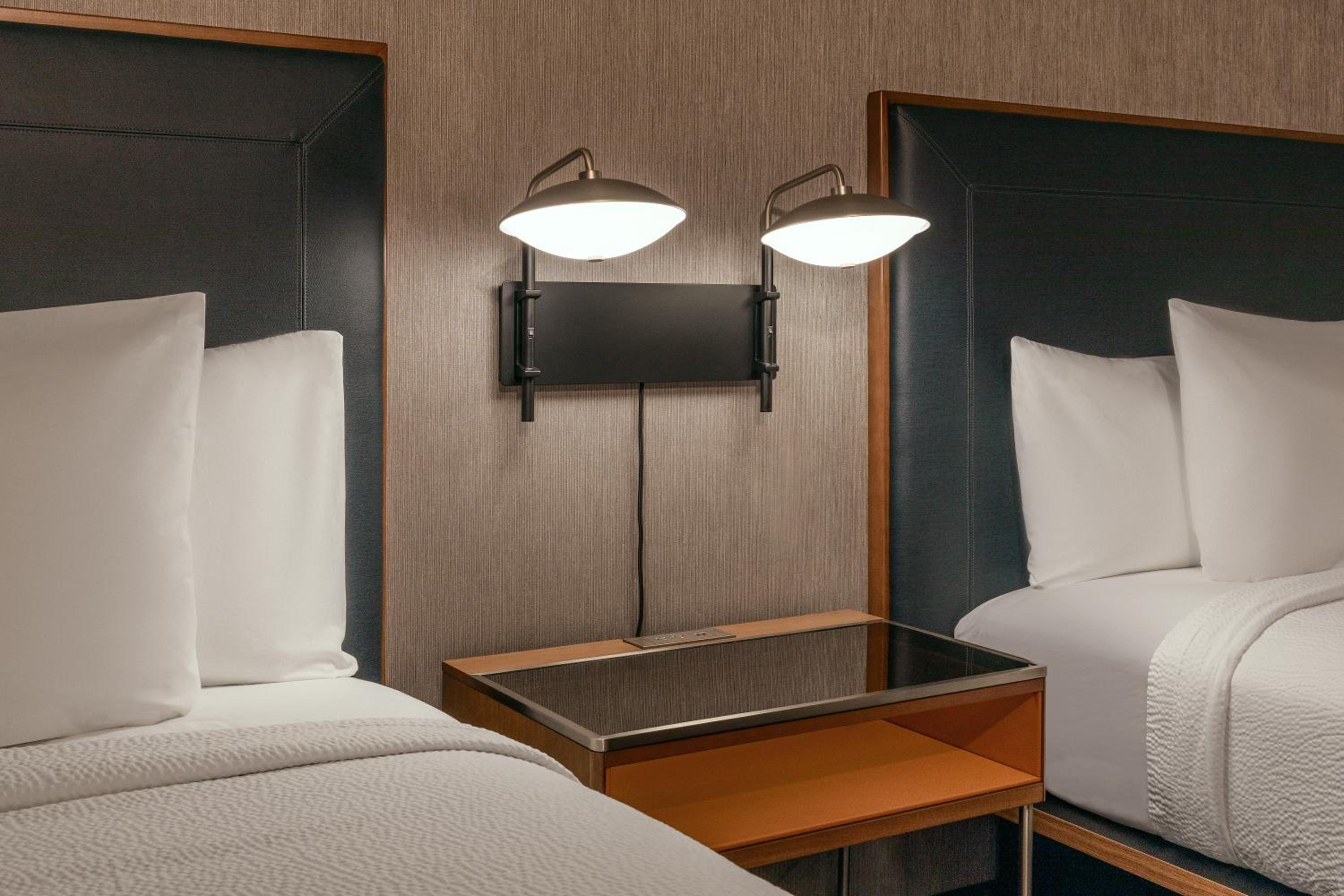 Queen Room with Two Queen Beds and Adapted Tub - Mobility and Hearing Accessible