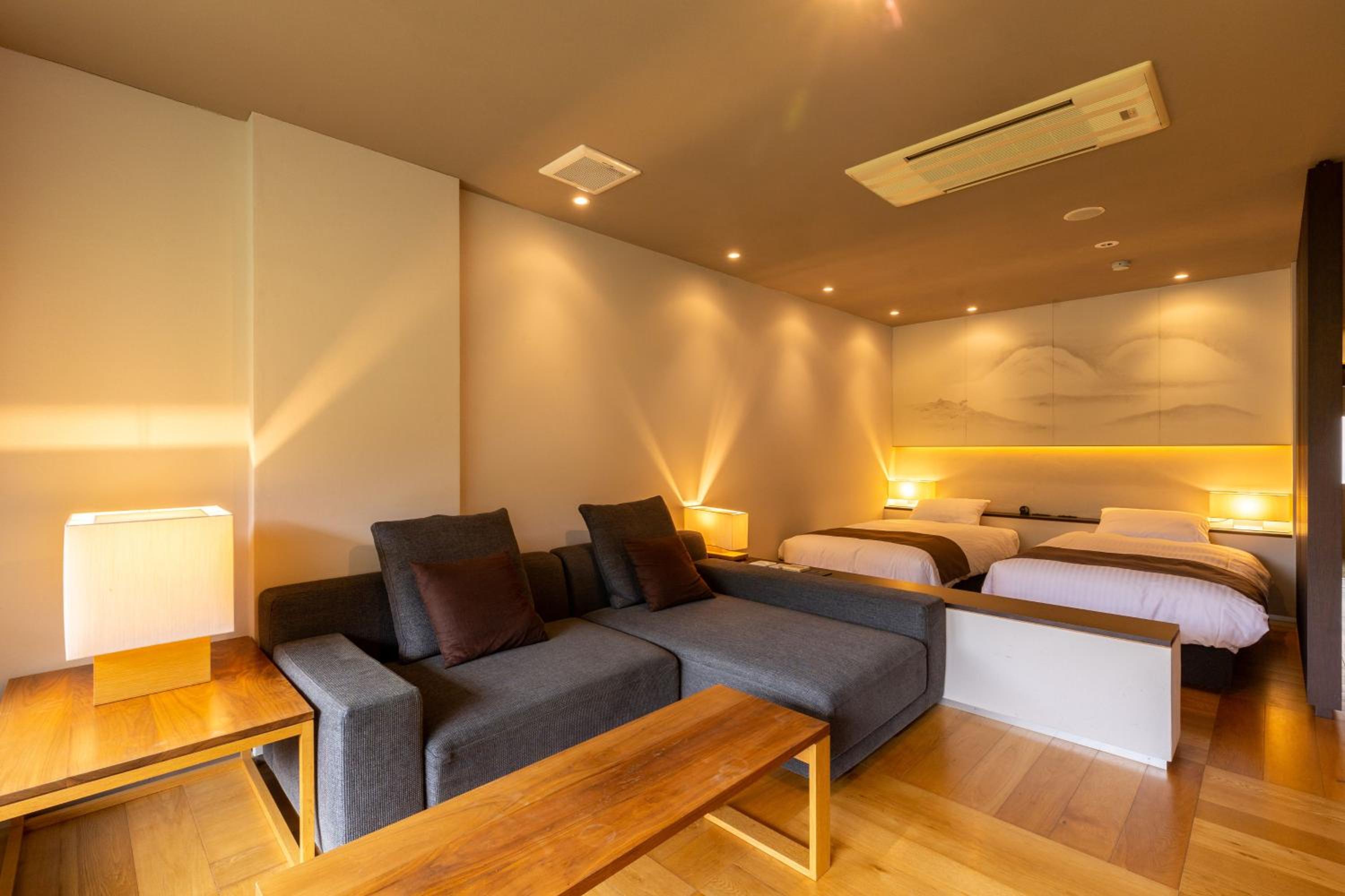 [Main Building] Japanese-Modern Twin Room with Shower Booth - Adults Only