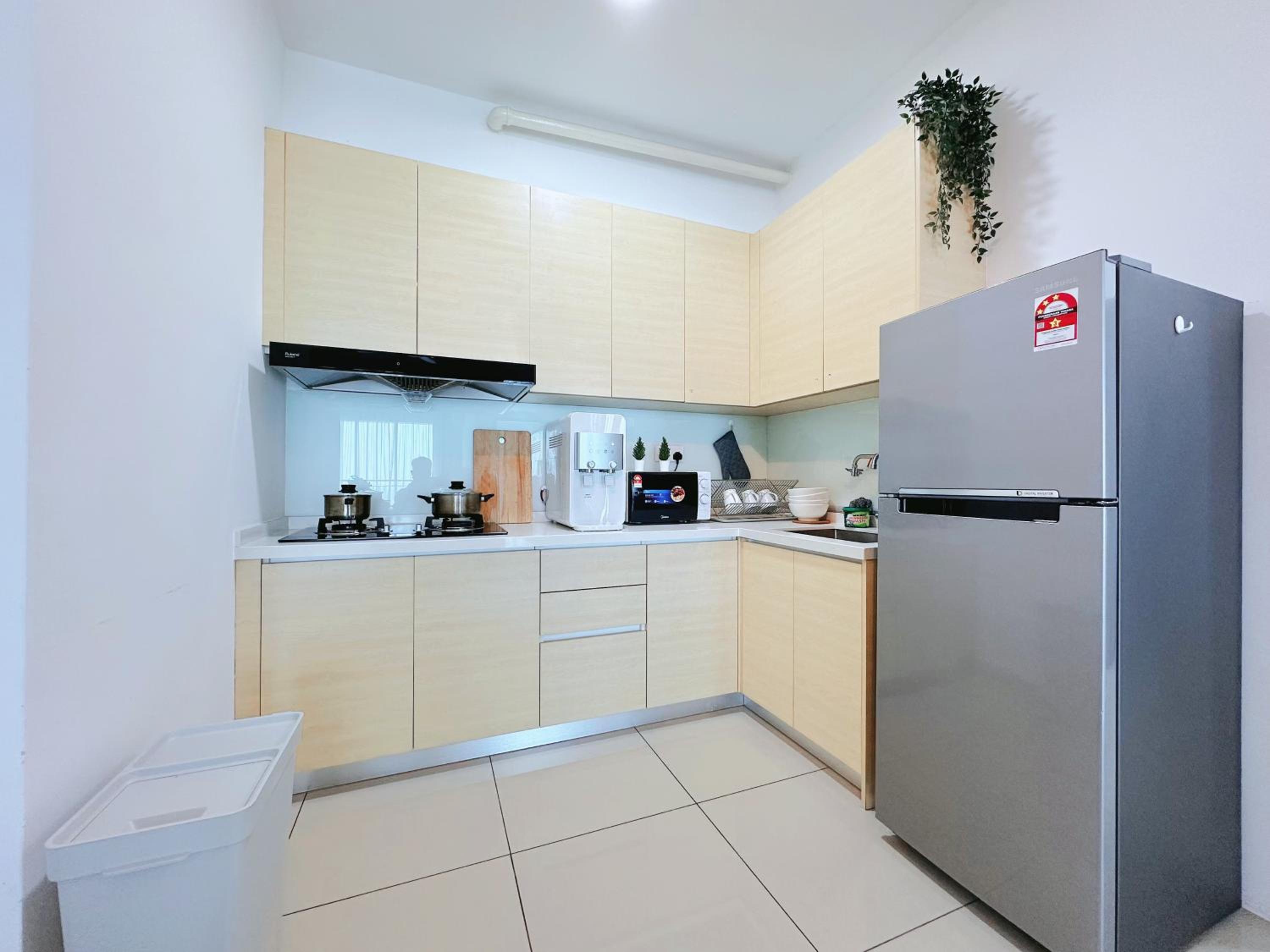 Two-Bedroom Apartment with Balcony