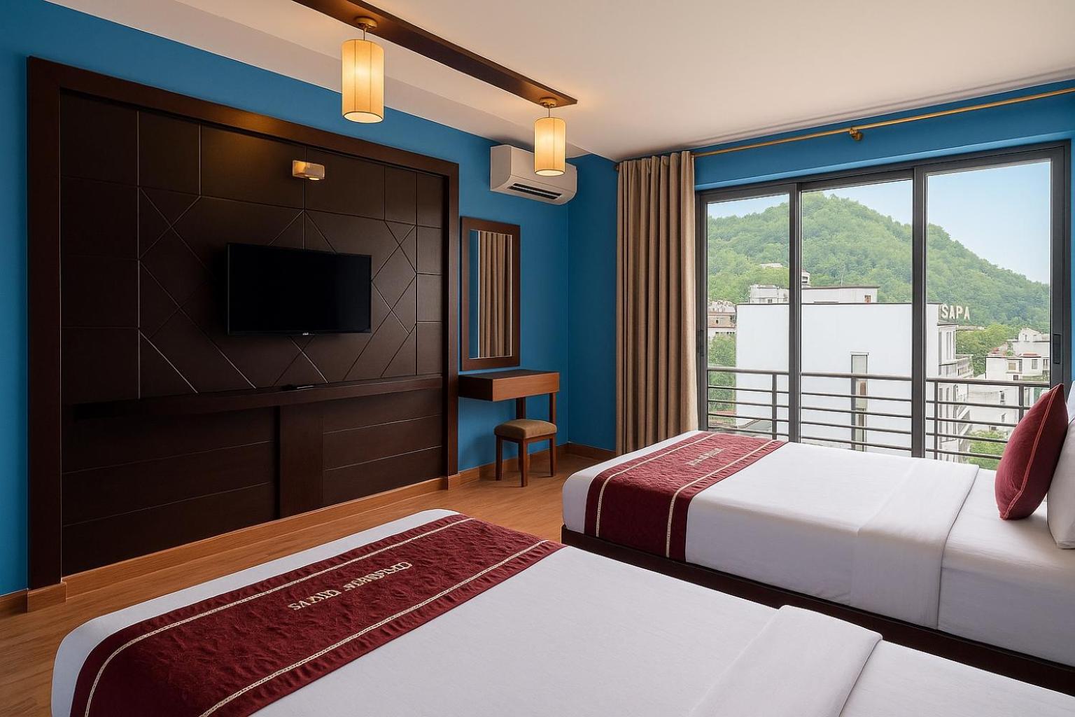 Twin Room with Mountain View - Photo 4